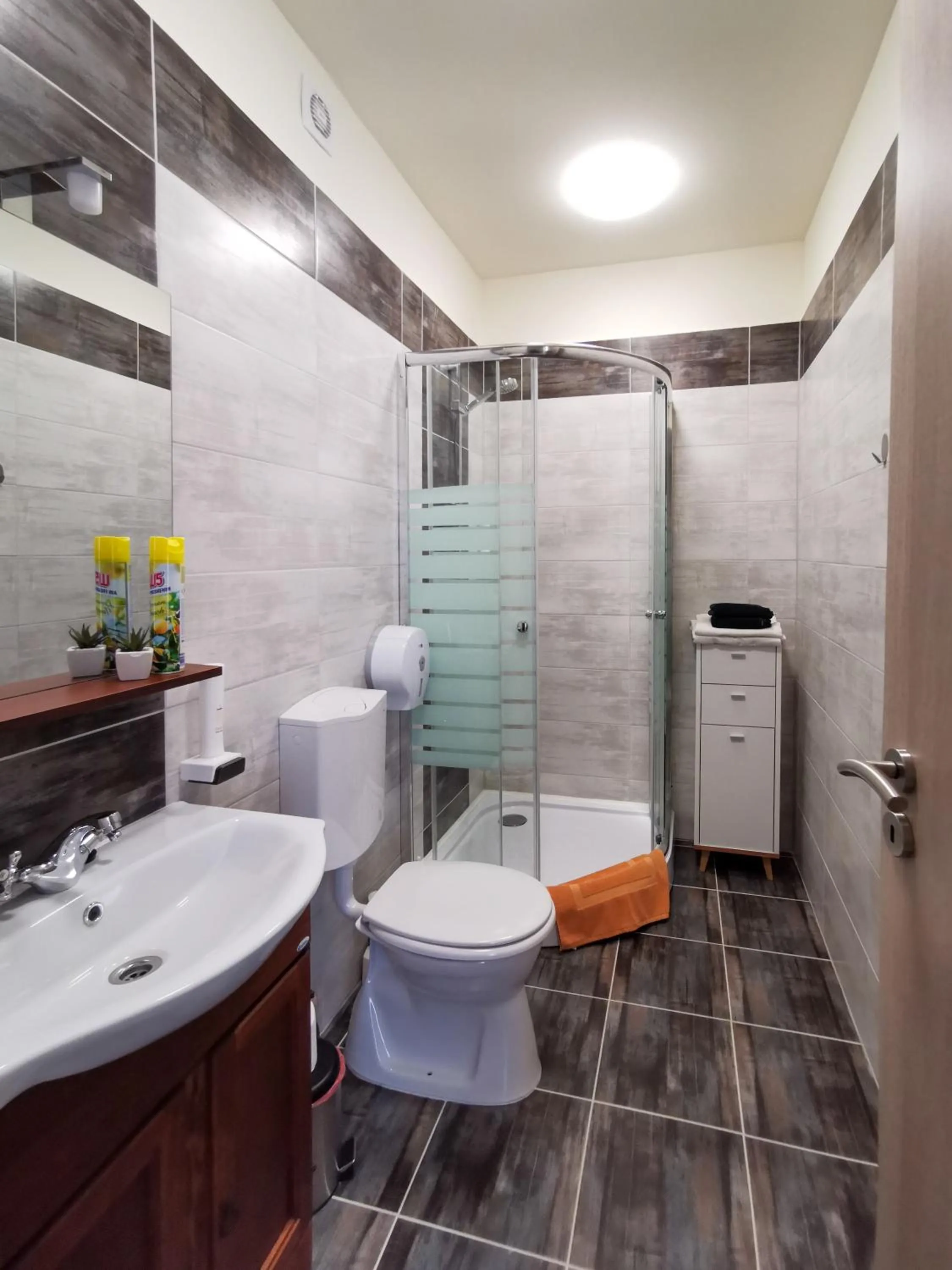 Bathroom in Bokor Vendégház