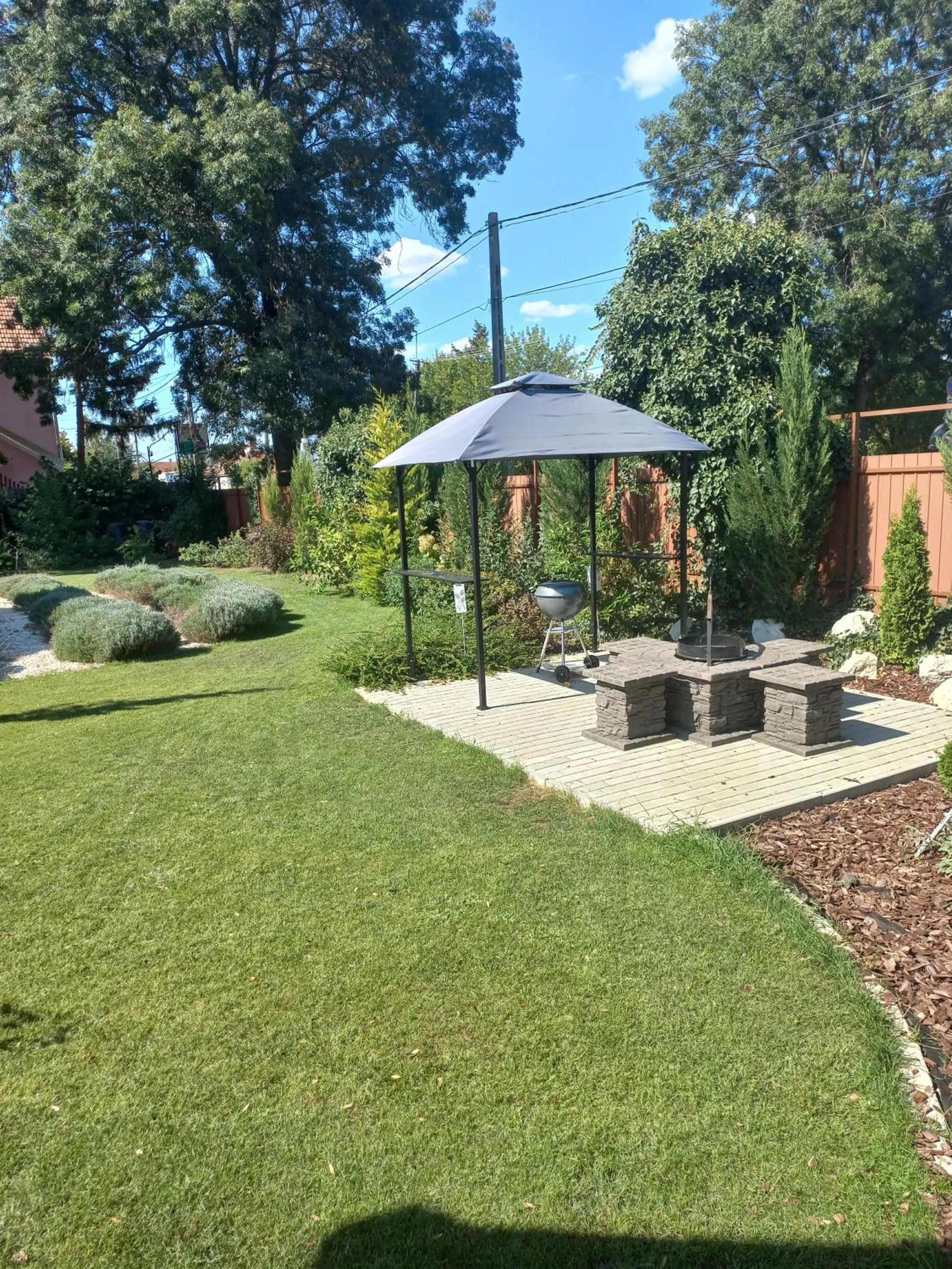 Garden view in Bokor Vendégház