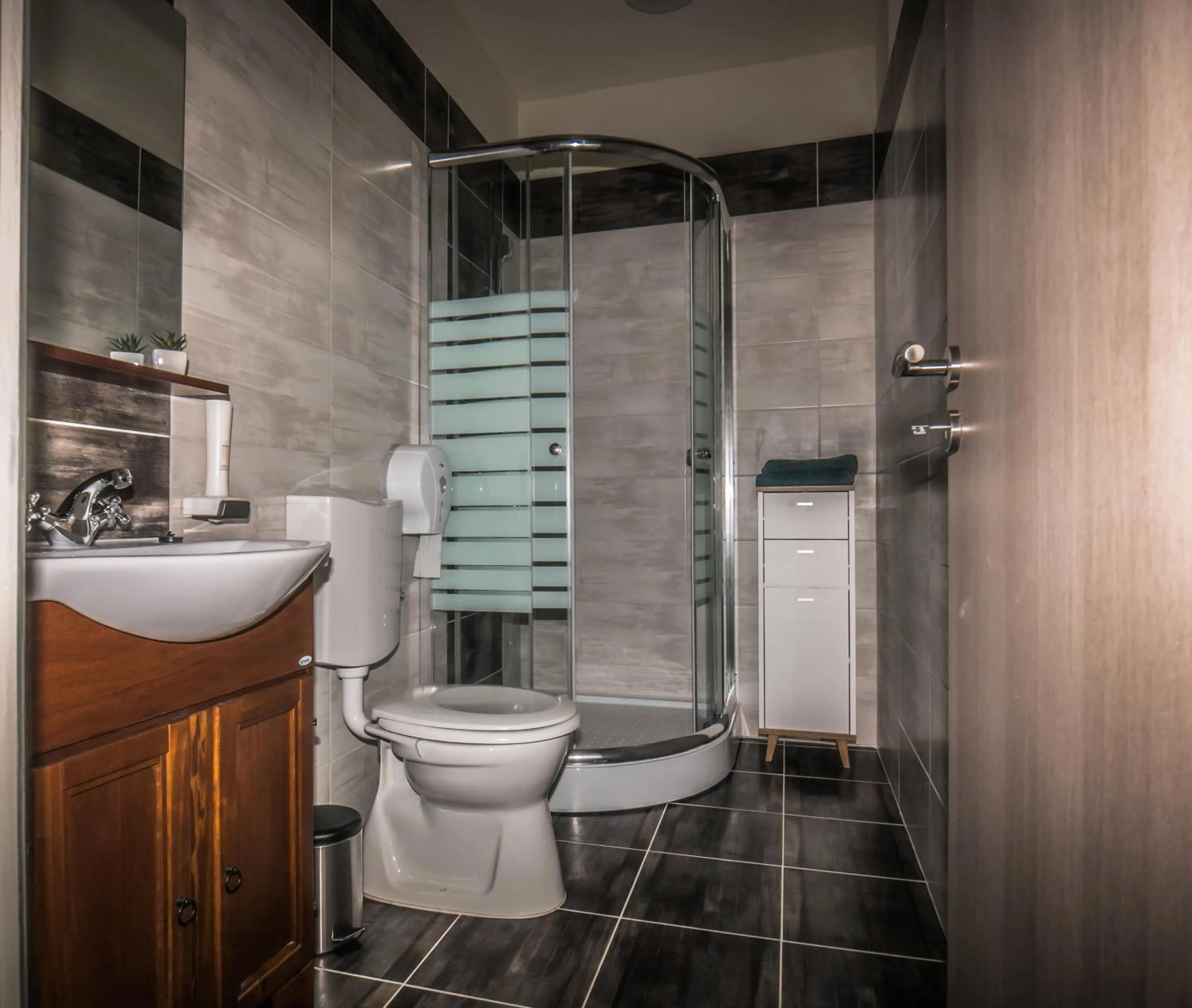 Bathroom in Bokor Vendégház