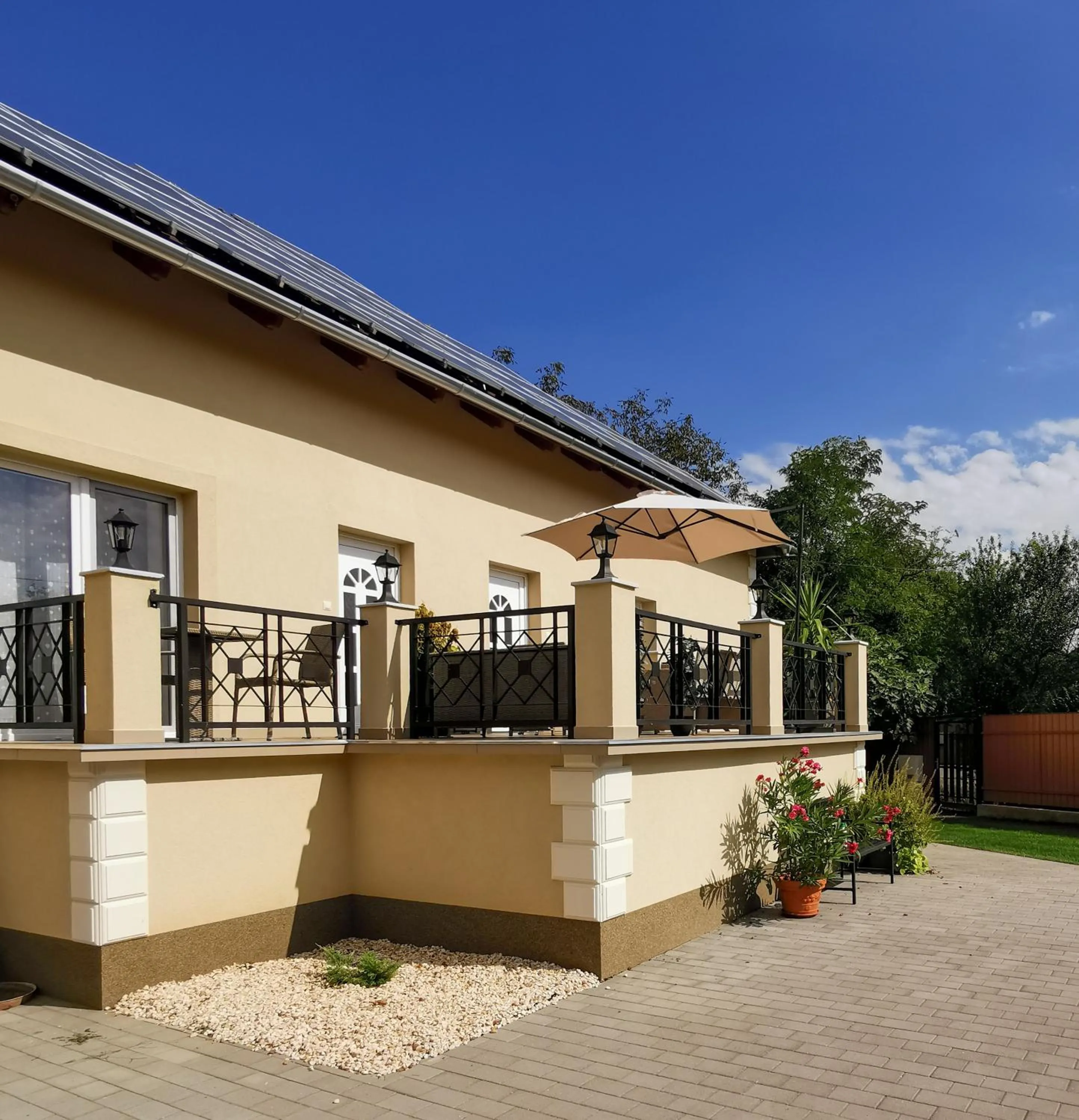 Patio in Bokor Vendégház