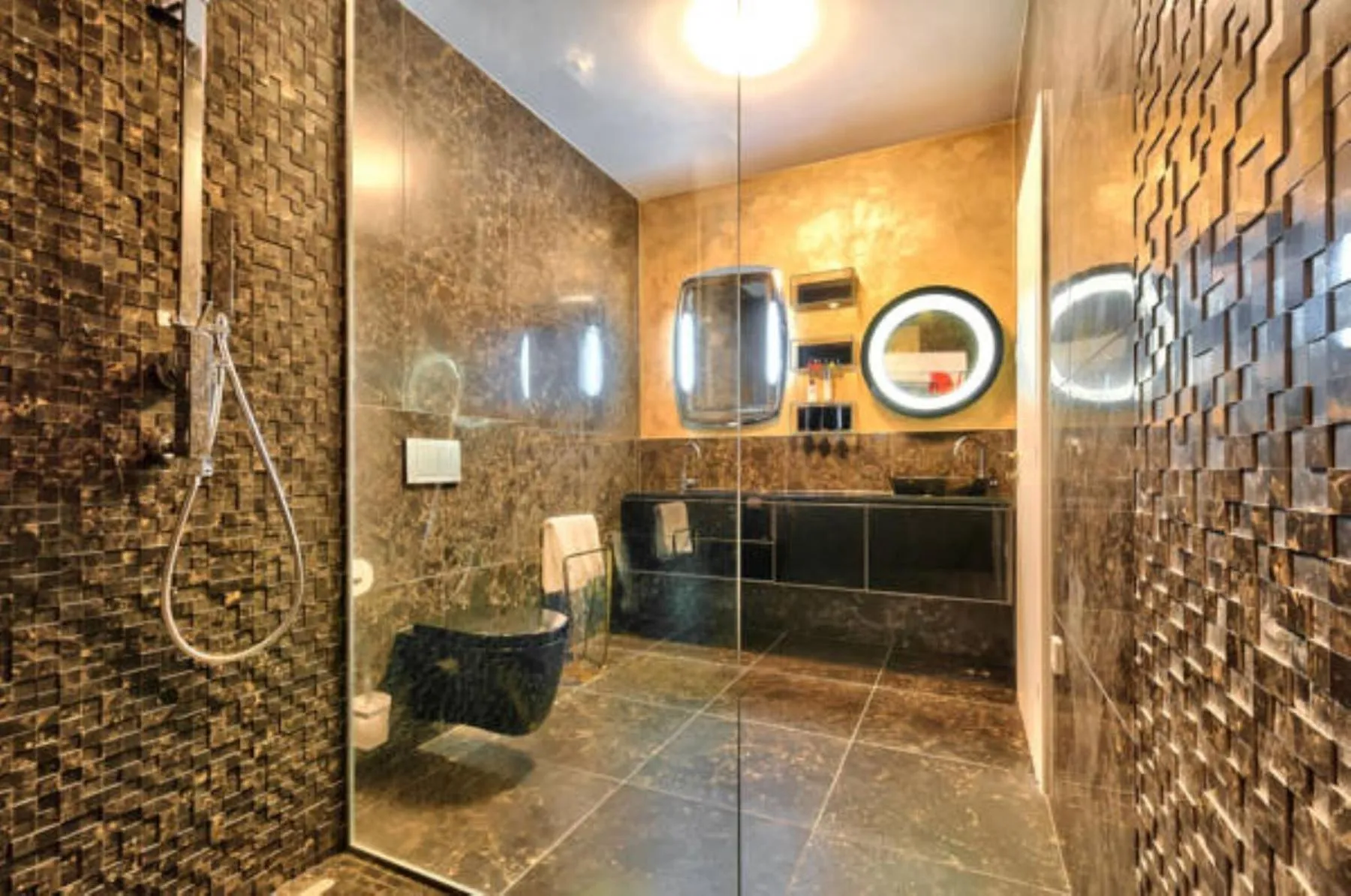 Shower in Perla Resort