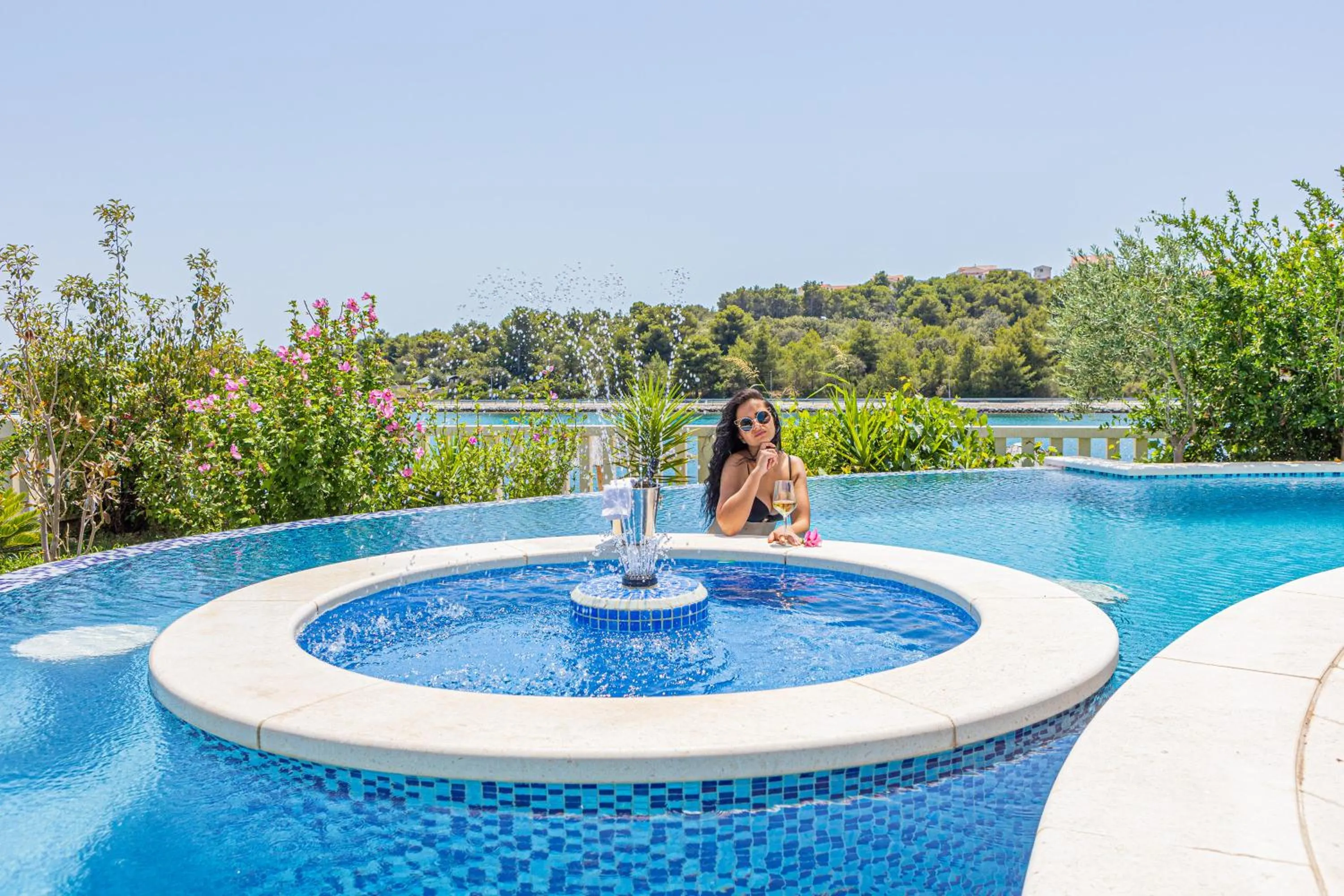 Swimming pool in Perla Resort