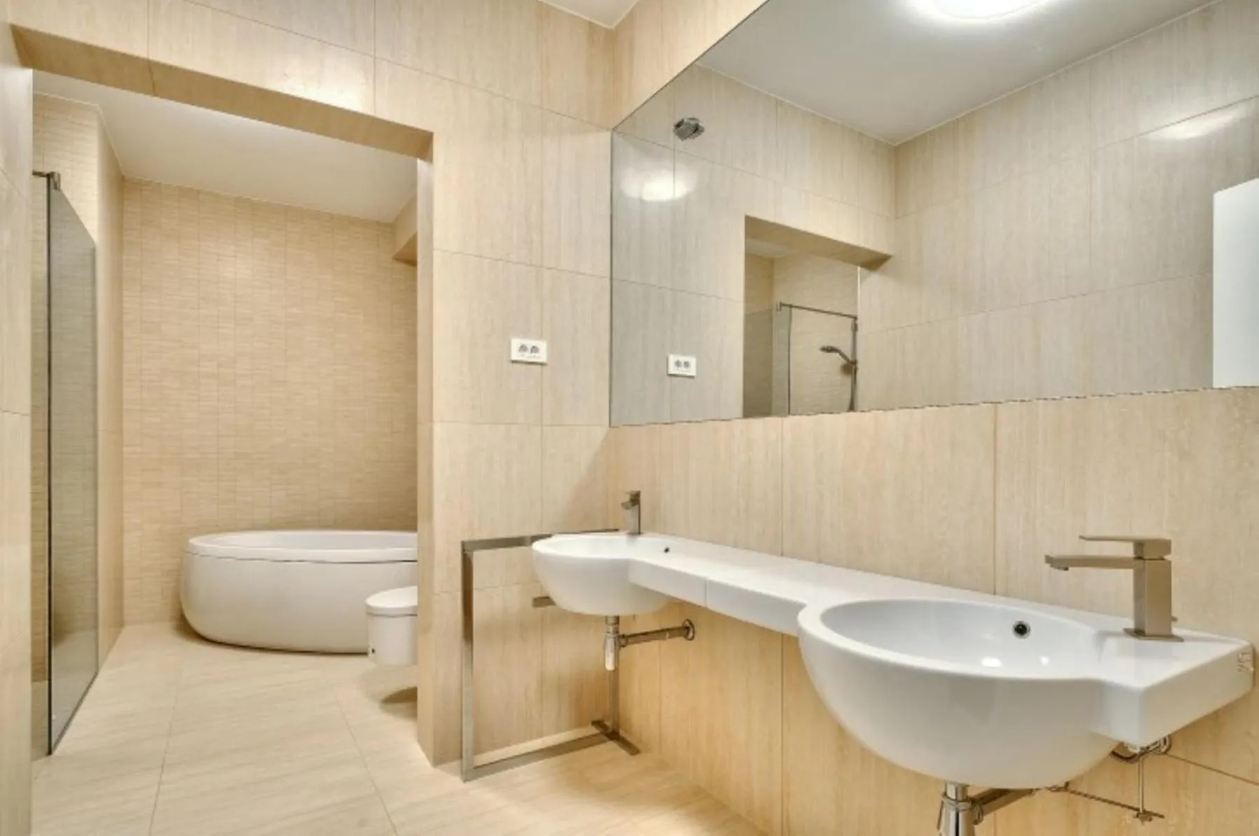 Shower in Perla Resort