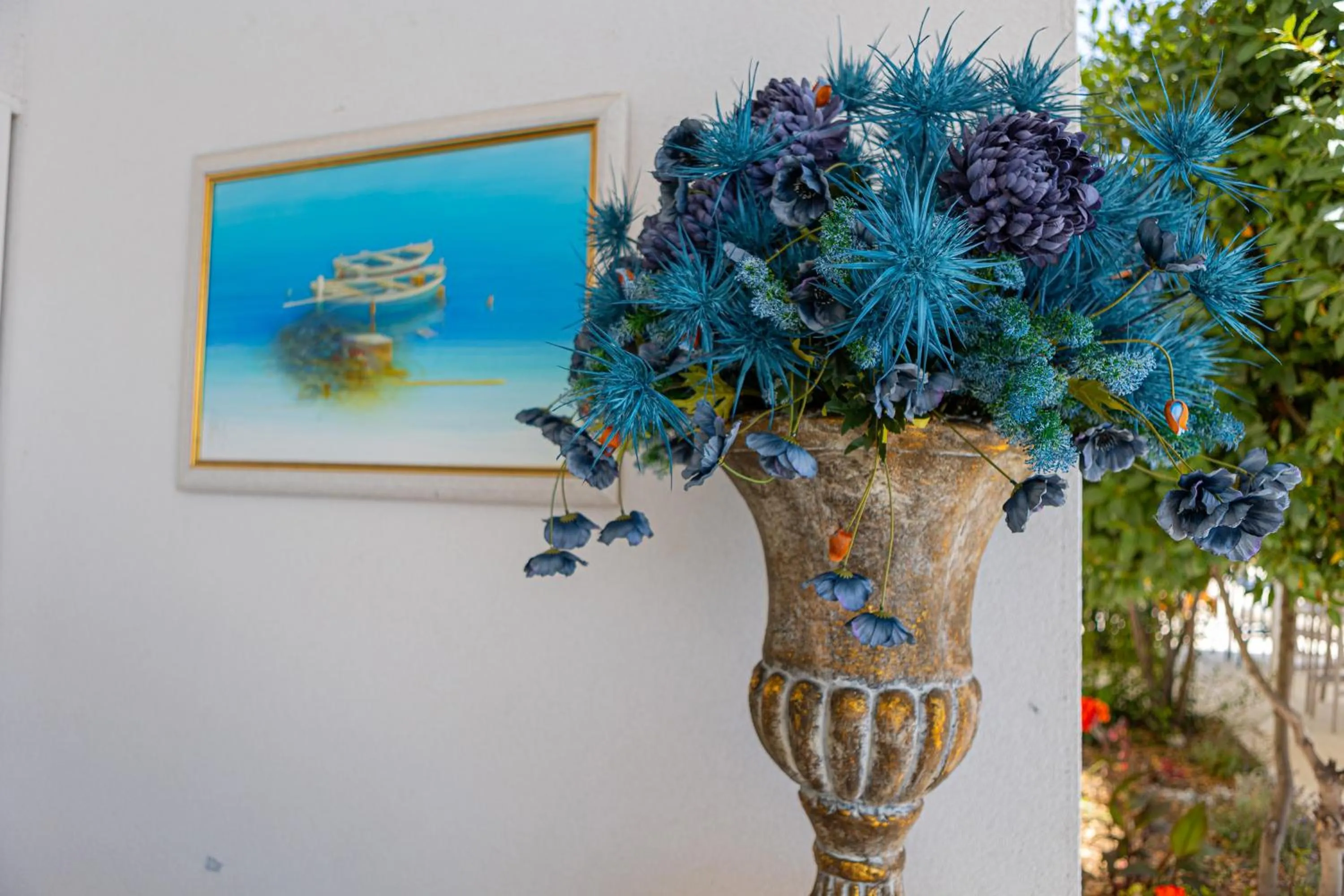 Decorative detail in Perla Resort