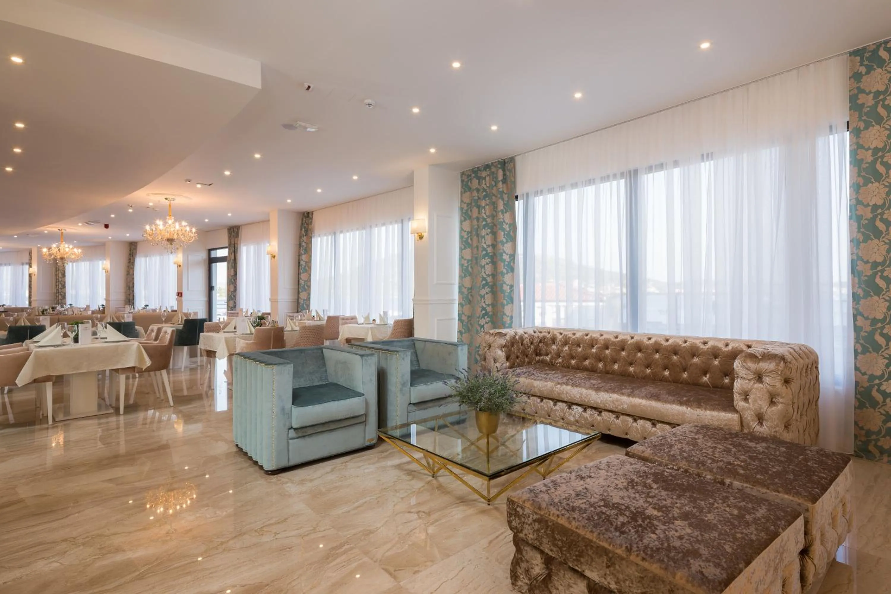 Lobby or reception in Perla Resort