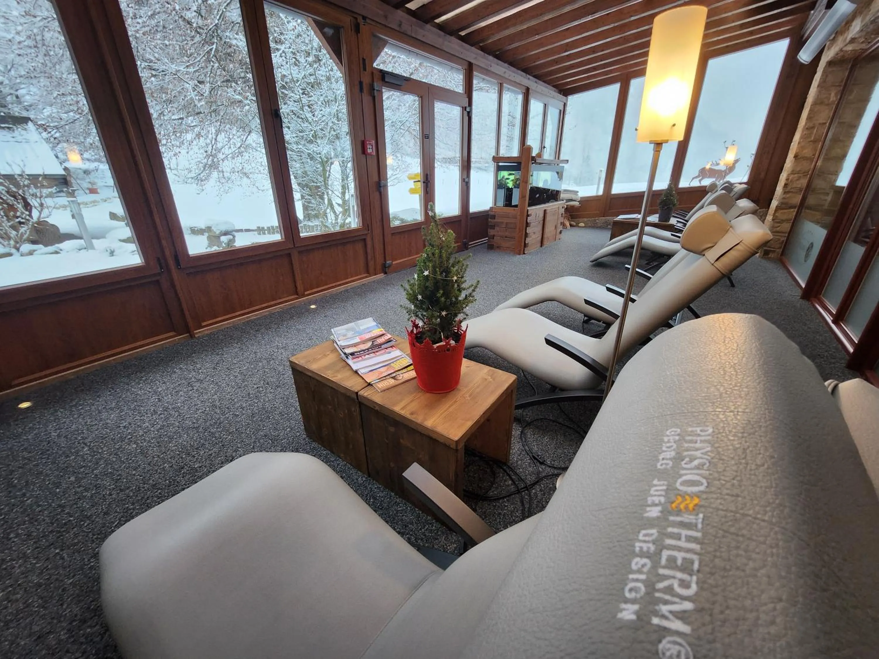 Swimming pool in Hotel Seeblick