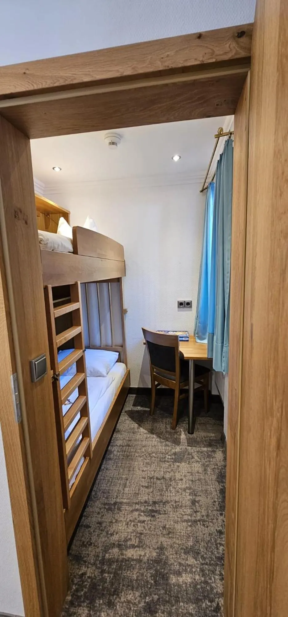 Bed in Hotel Seeblick