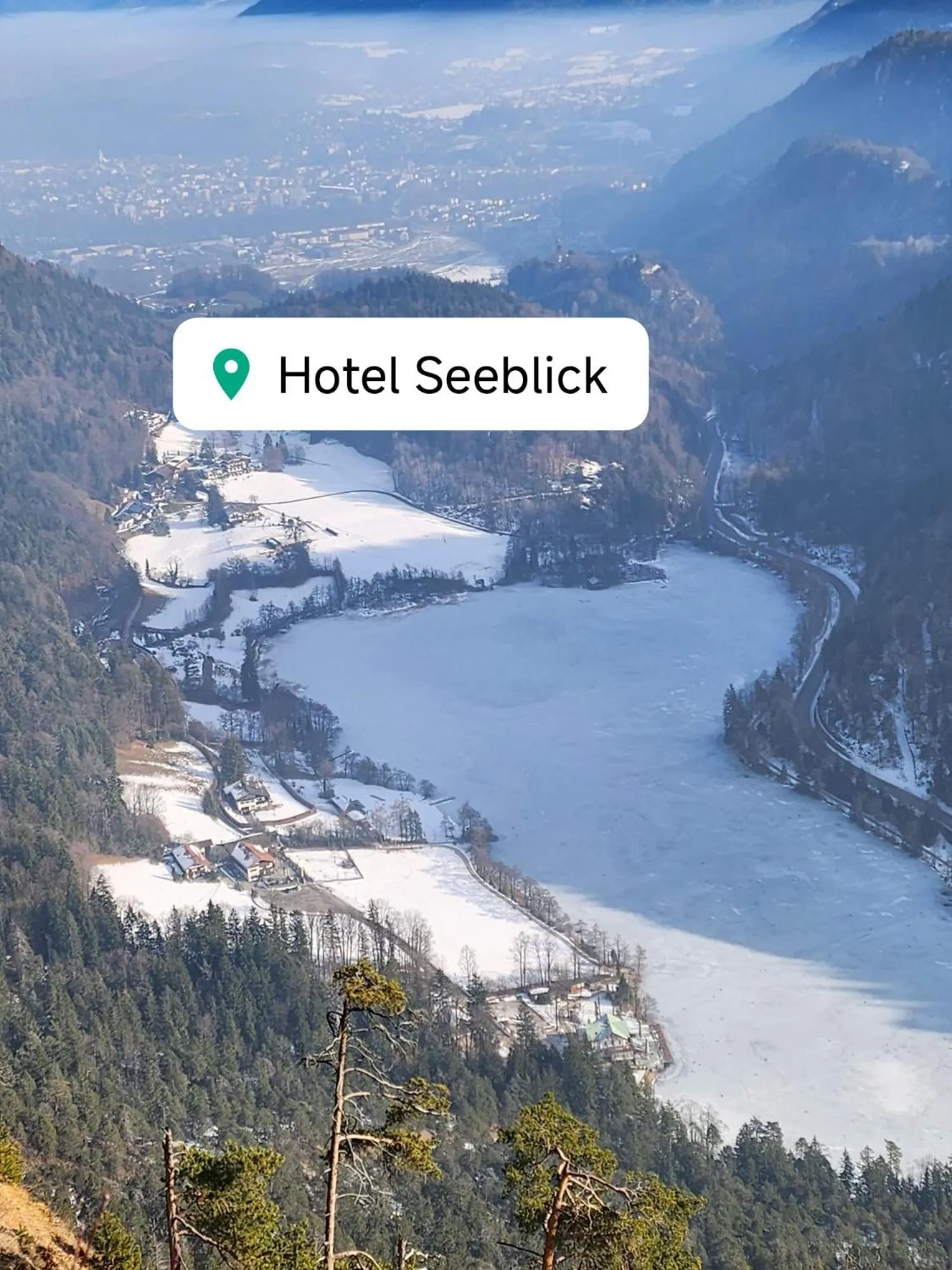 Location in Hotel Seeblick