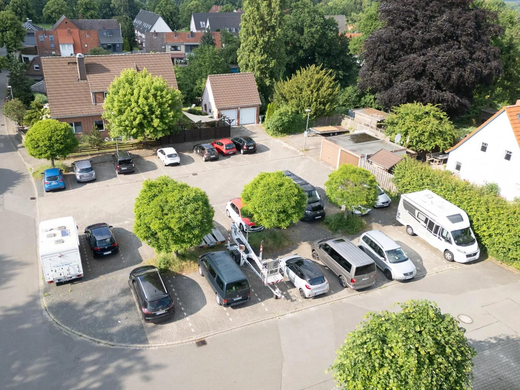 Parking in Hotel Zum Halbmond
