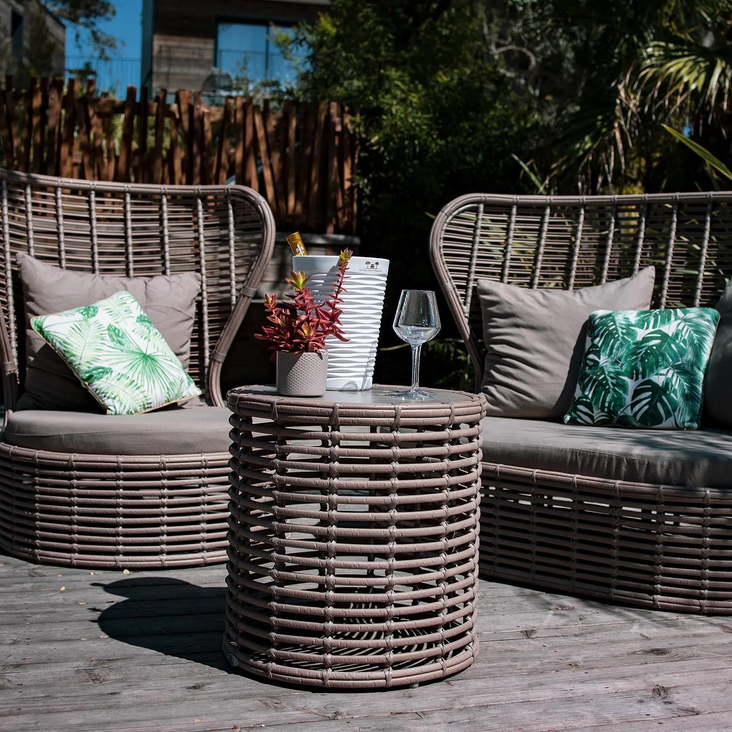 Patio in Le Lodge des Îles d'Or