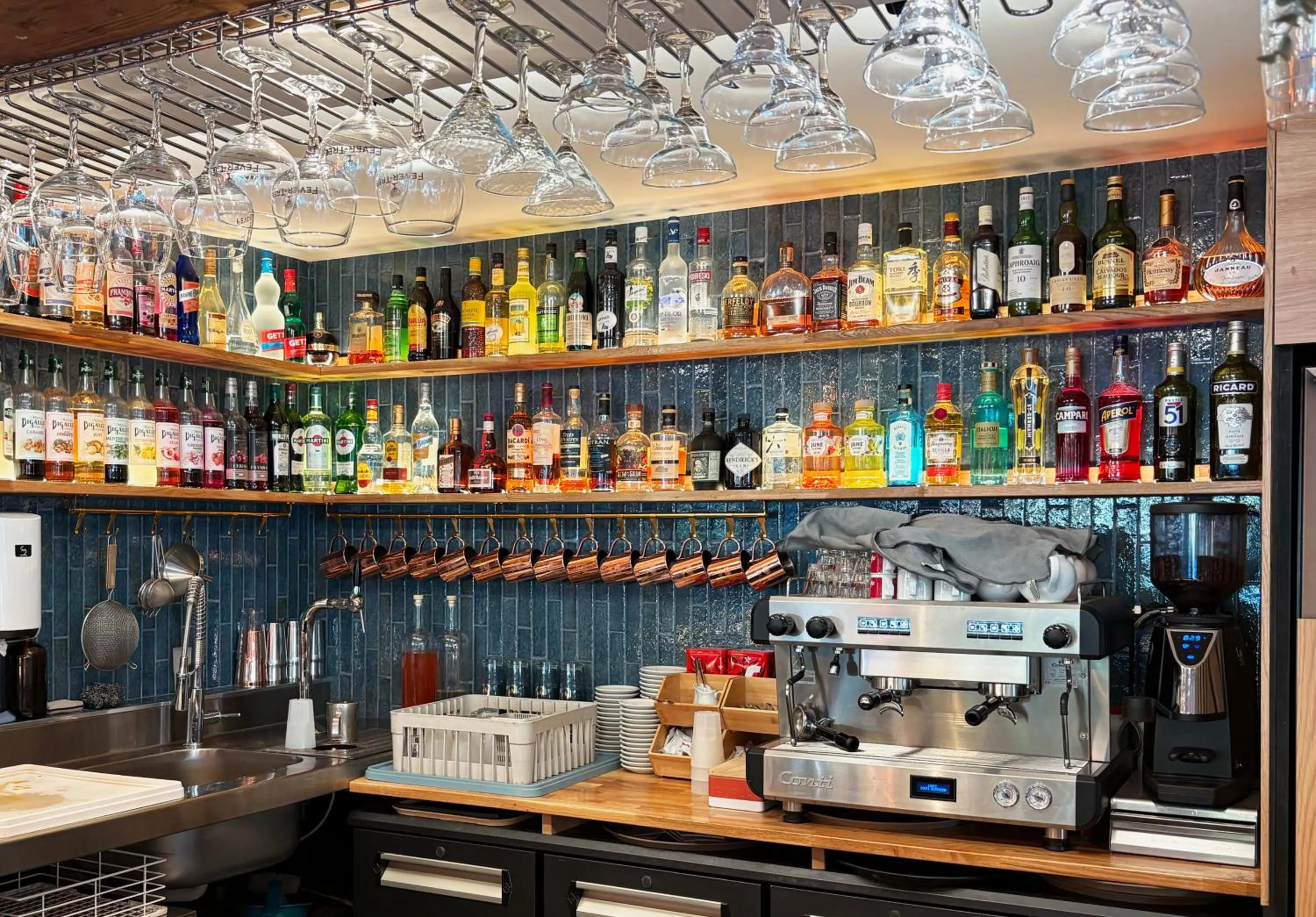 Lounge or bar in Le Lodge des Îles d'Or