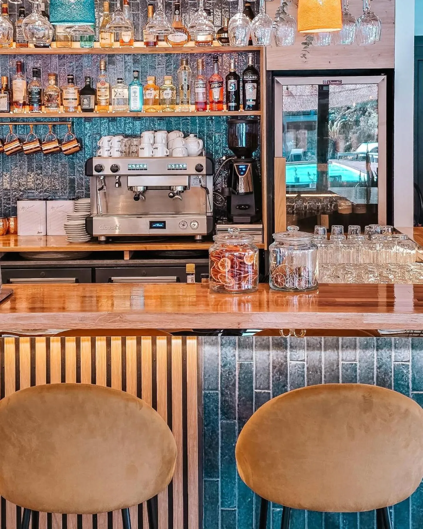 Restaurant/places to eat in Le Lodge des Îles d'Or