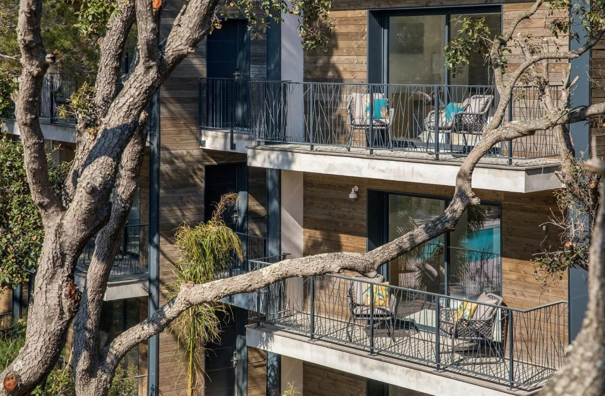 Patio in Le Lodge des Îles d'Or