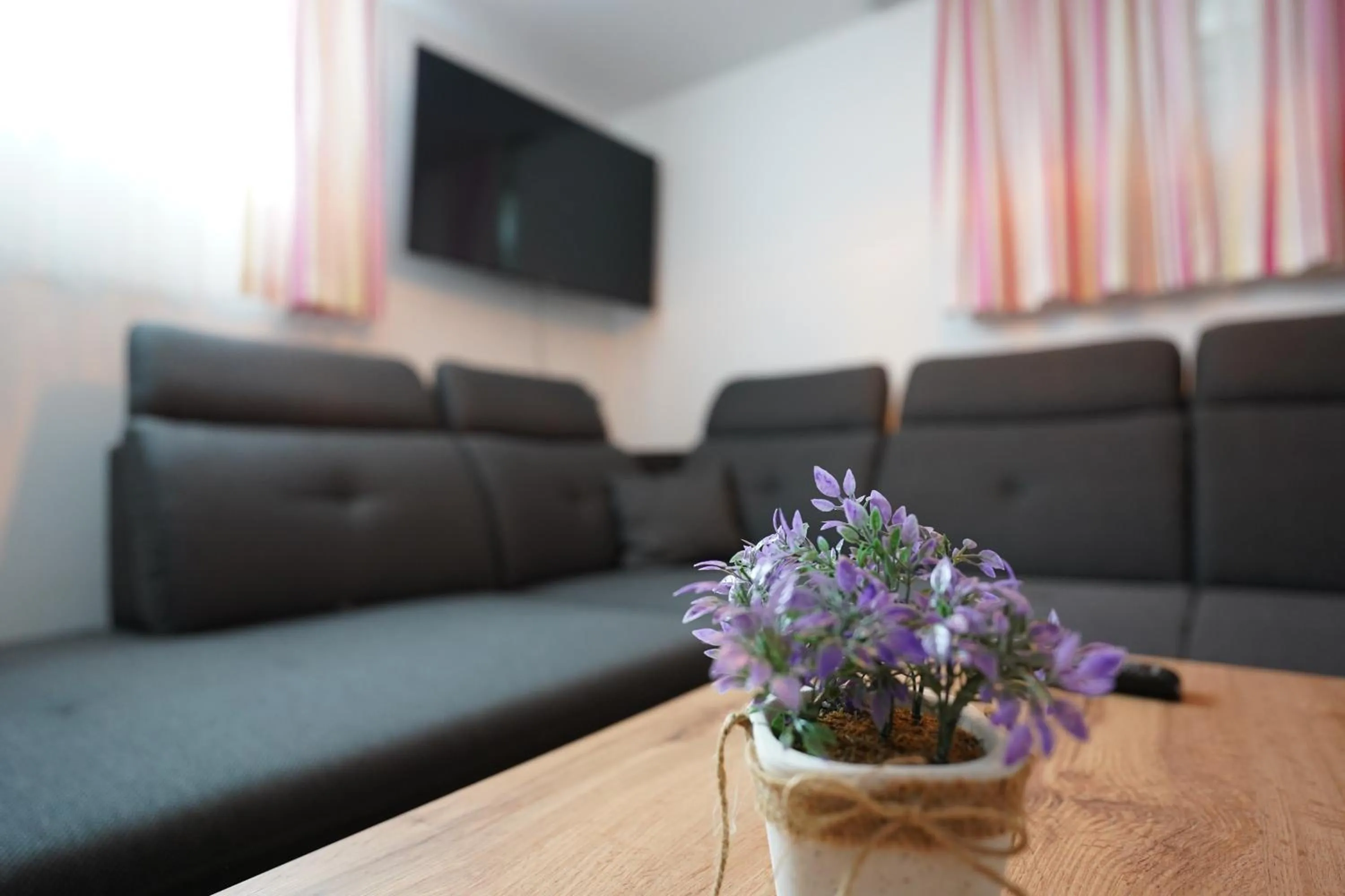 Living room in Elinas Mountain Views
