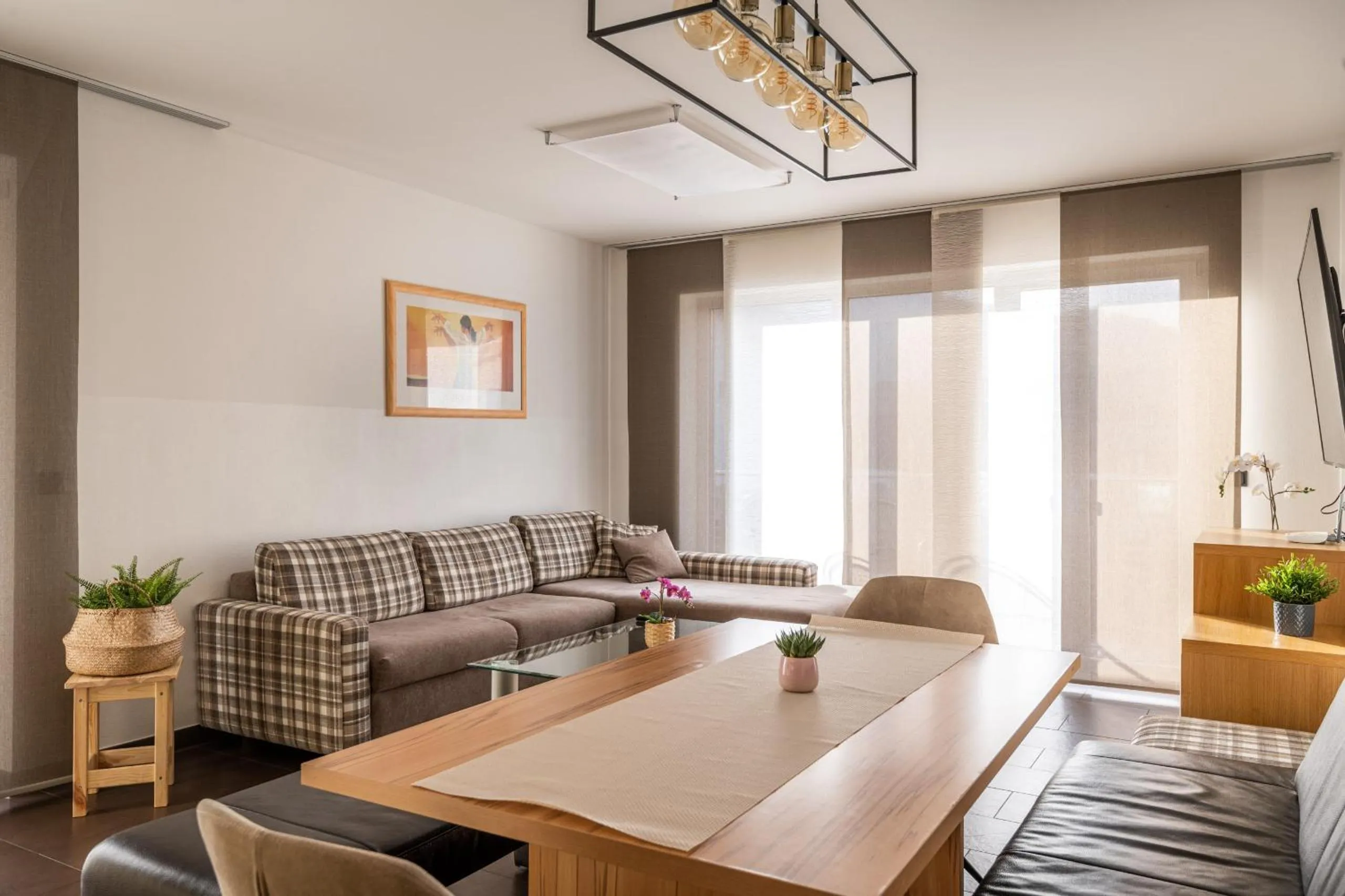 Living room in Elinas Mountain Views