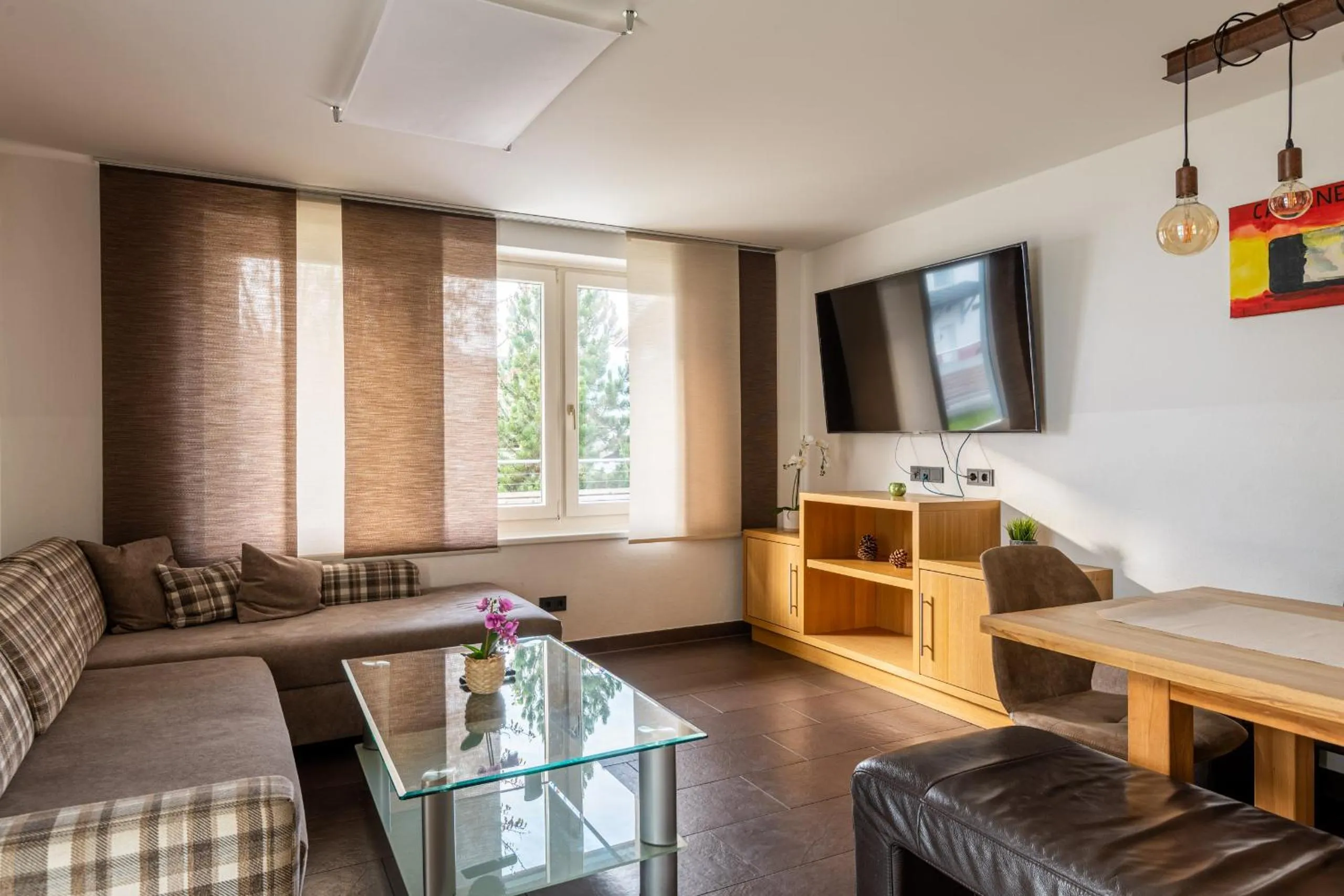 Living room in Elinas Mountain Views