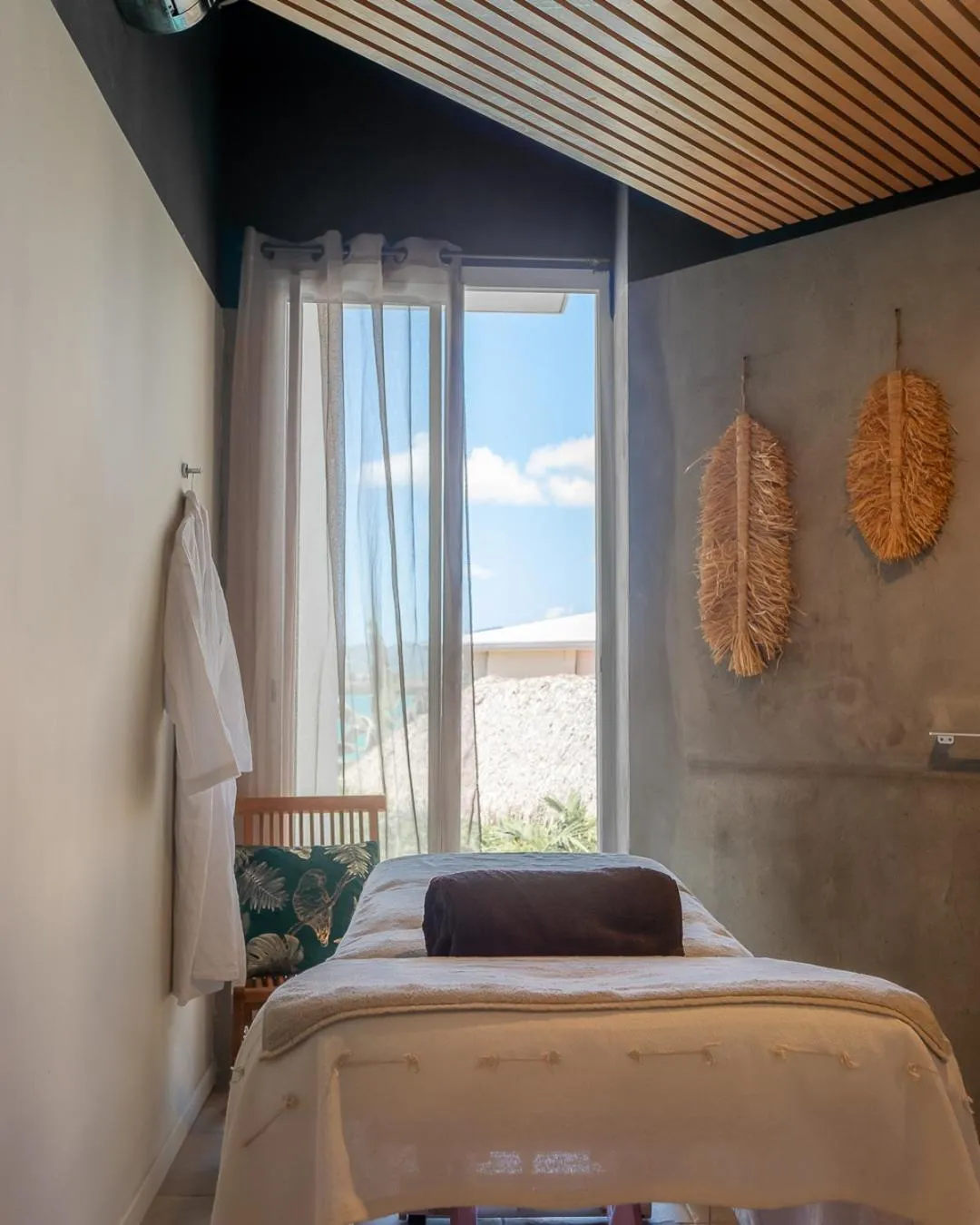 Spa and wellness centre/facilities, Bed in Hôtel Iloma