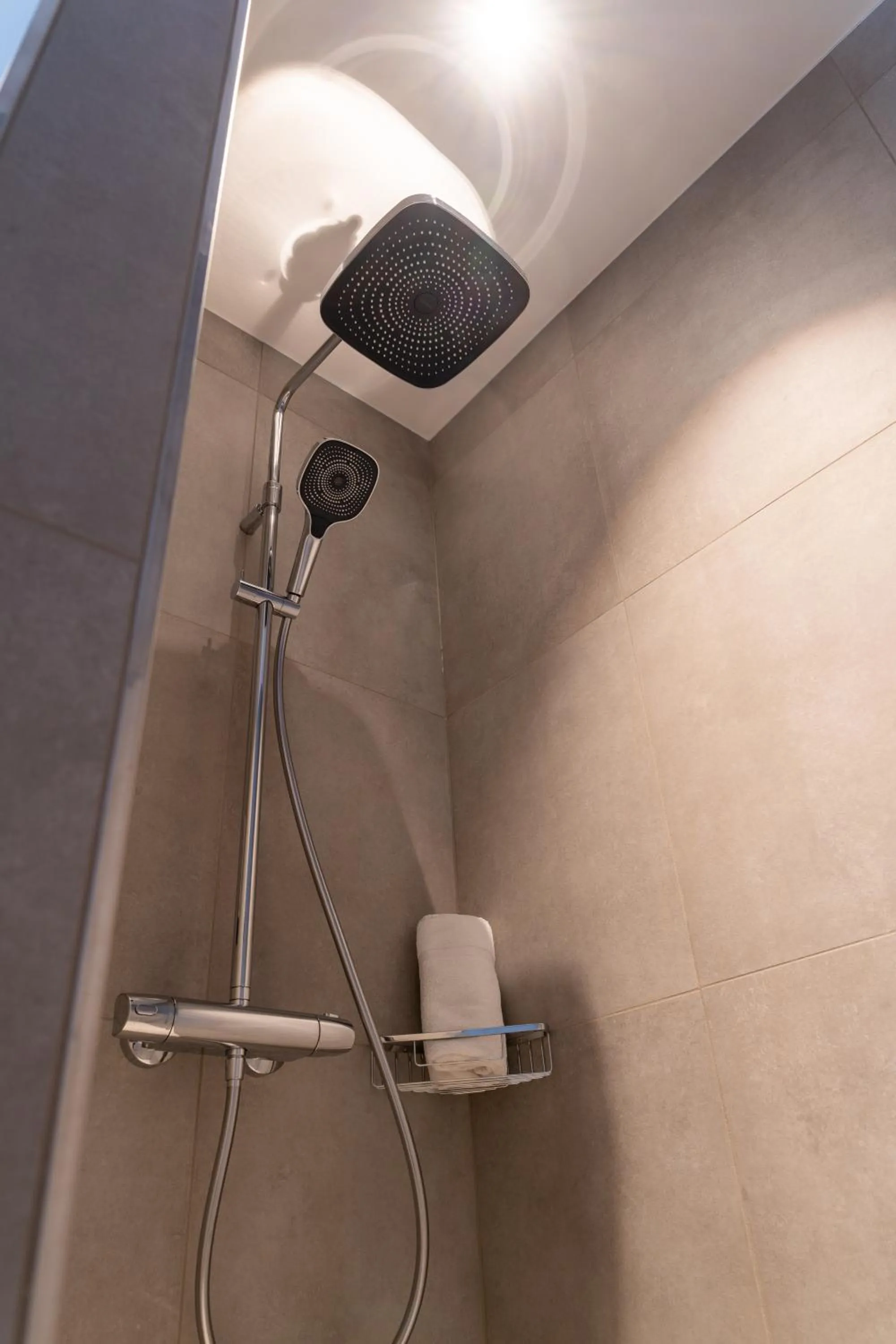 Shower in Hotel Am Triller - Hotel & Serviced Apartments