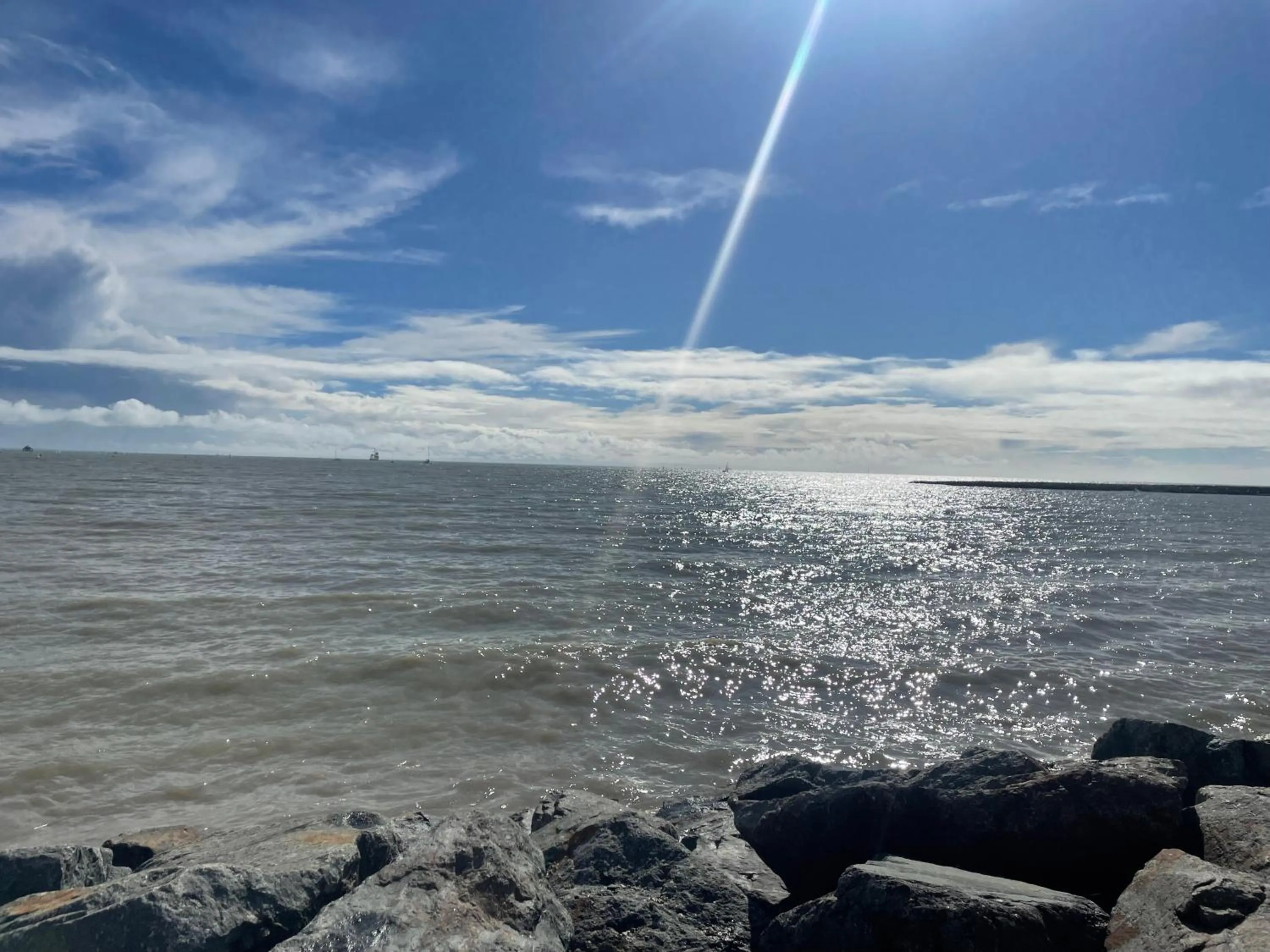 Sea view in Logis Hôtel Le Rochelois