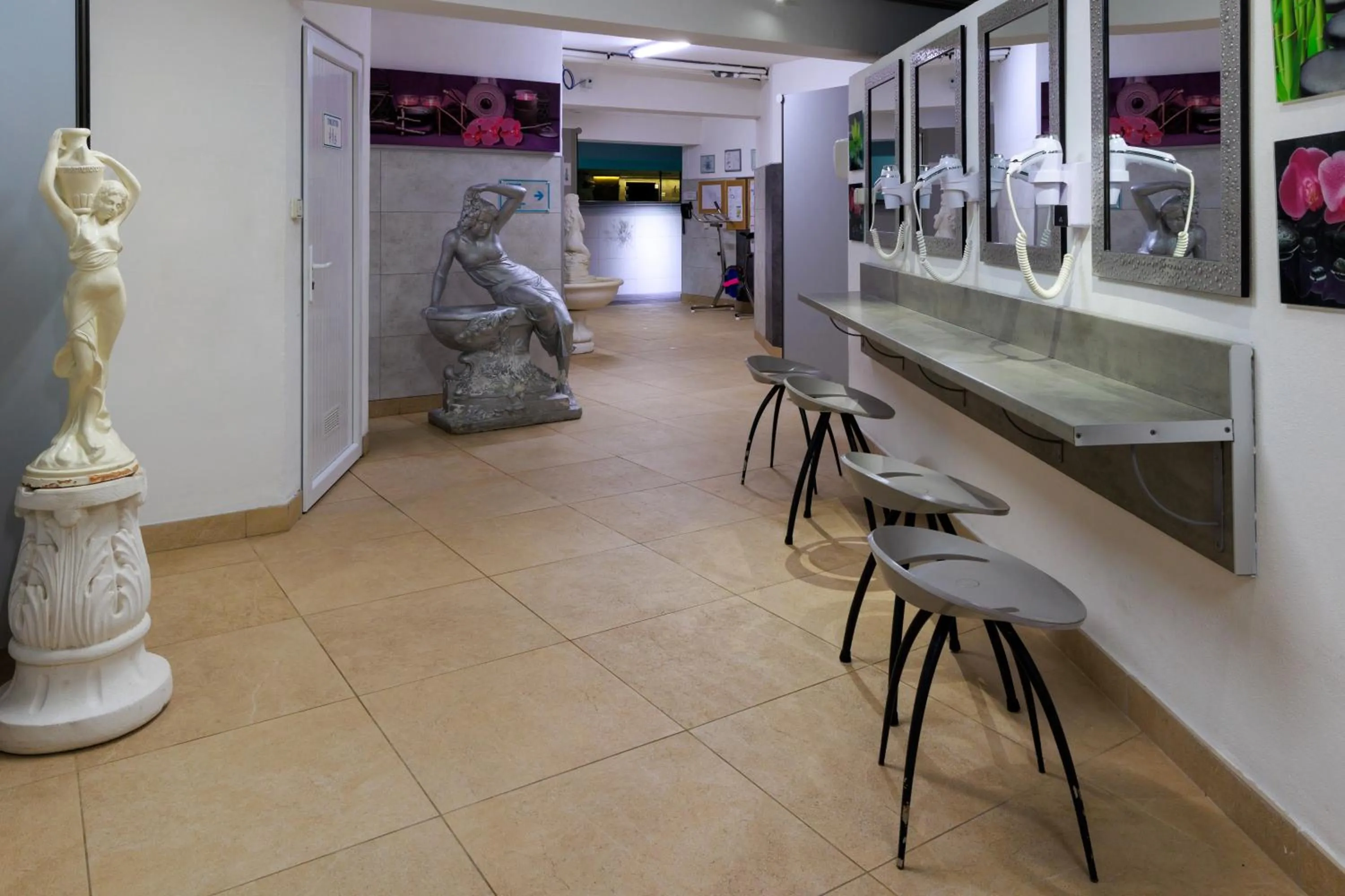 Spa and wellness centre/facilities in Logis Hôtel Le Rochelois