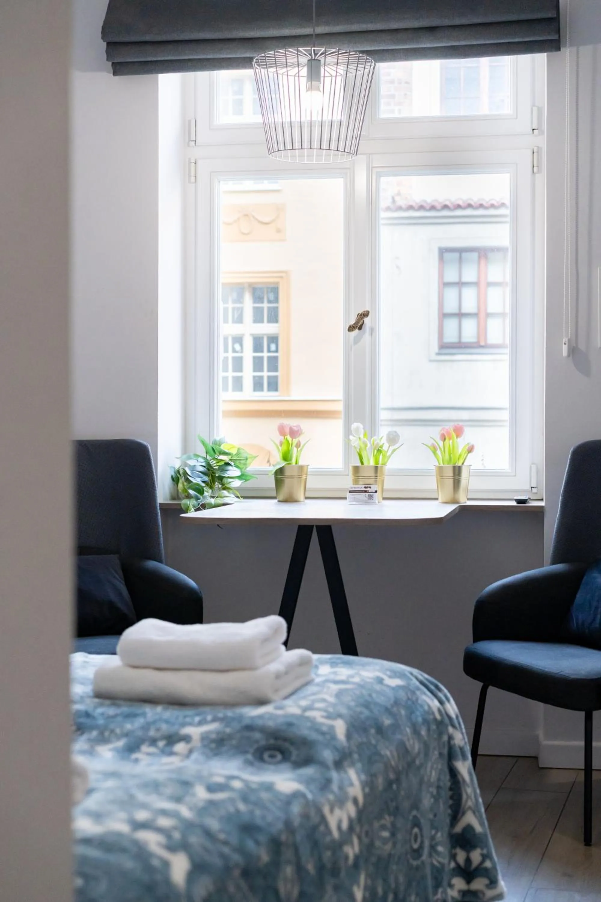 View (from property/room), Bed in Łazienna Premier by Rentoom