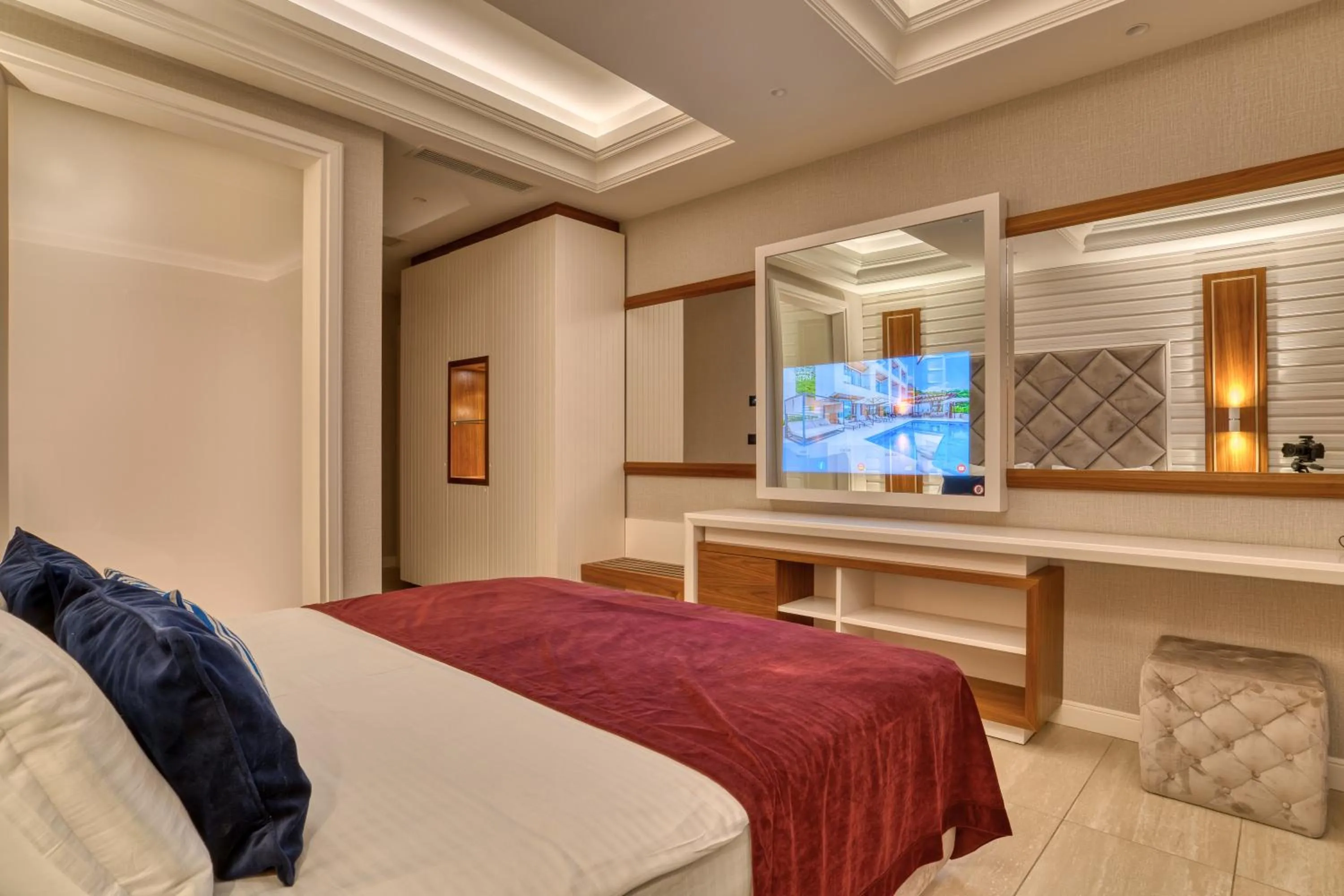 Bed in Boutique Hotel R Palazzo