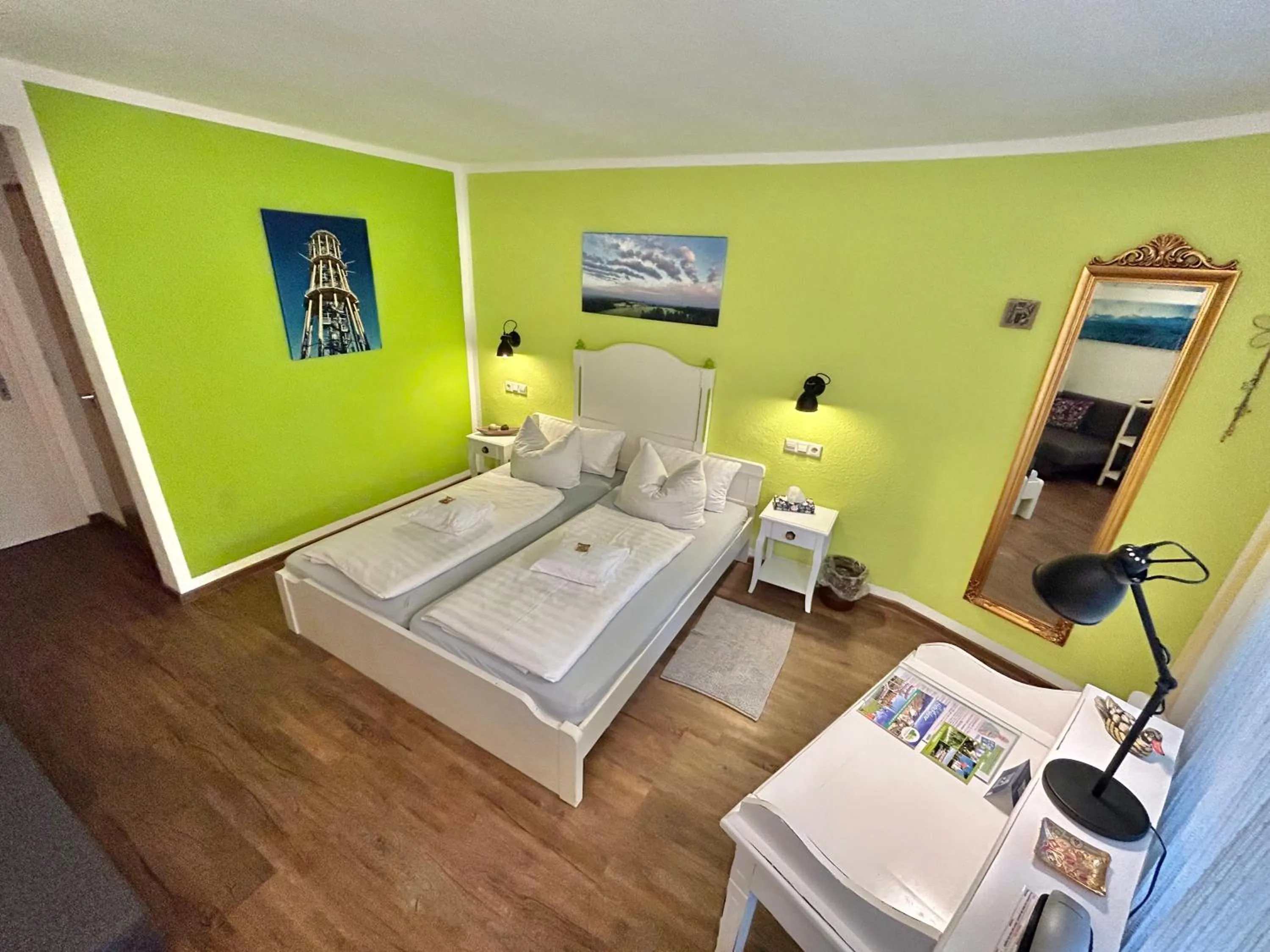 Photo of the whole room, Bed in Haus am Kurpark