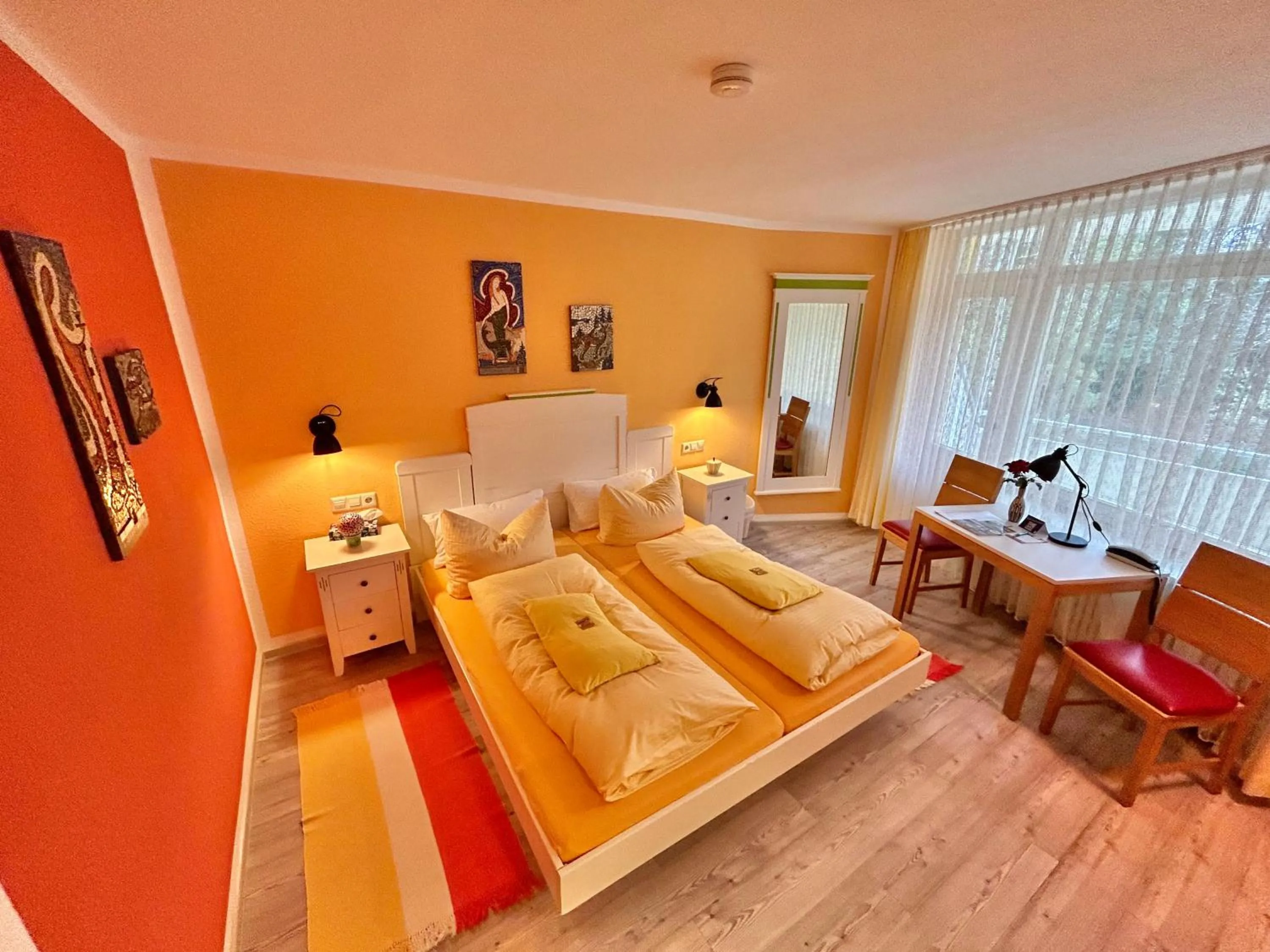 Photo of the whole room, Bed in Haus am Kurpark