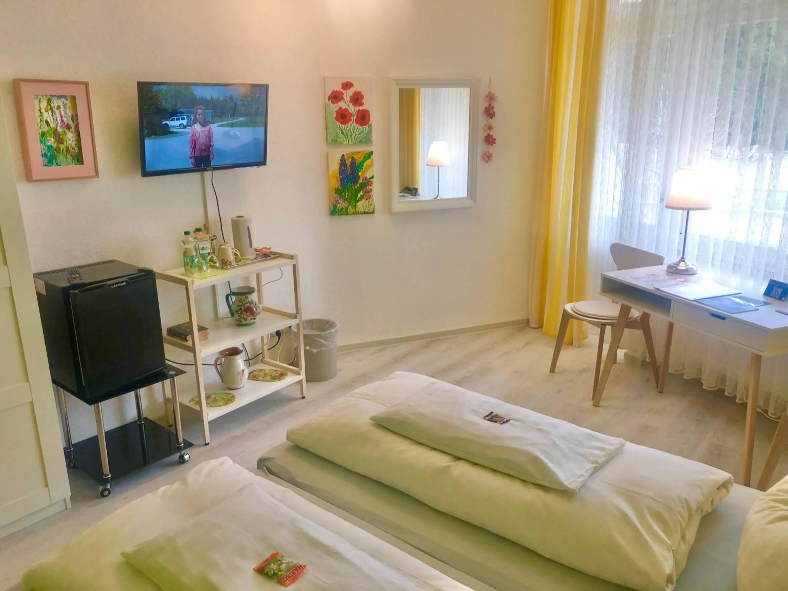TV and multimedia, Bed in Haus am Kurpark