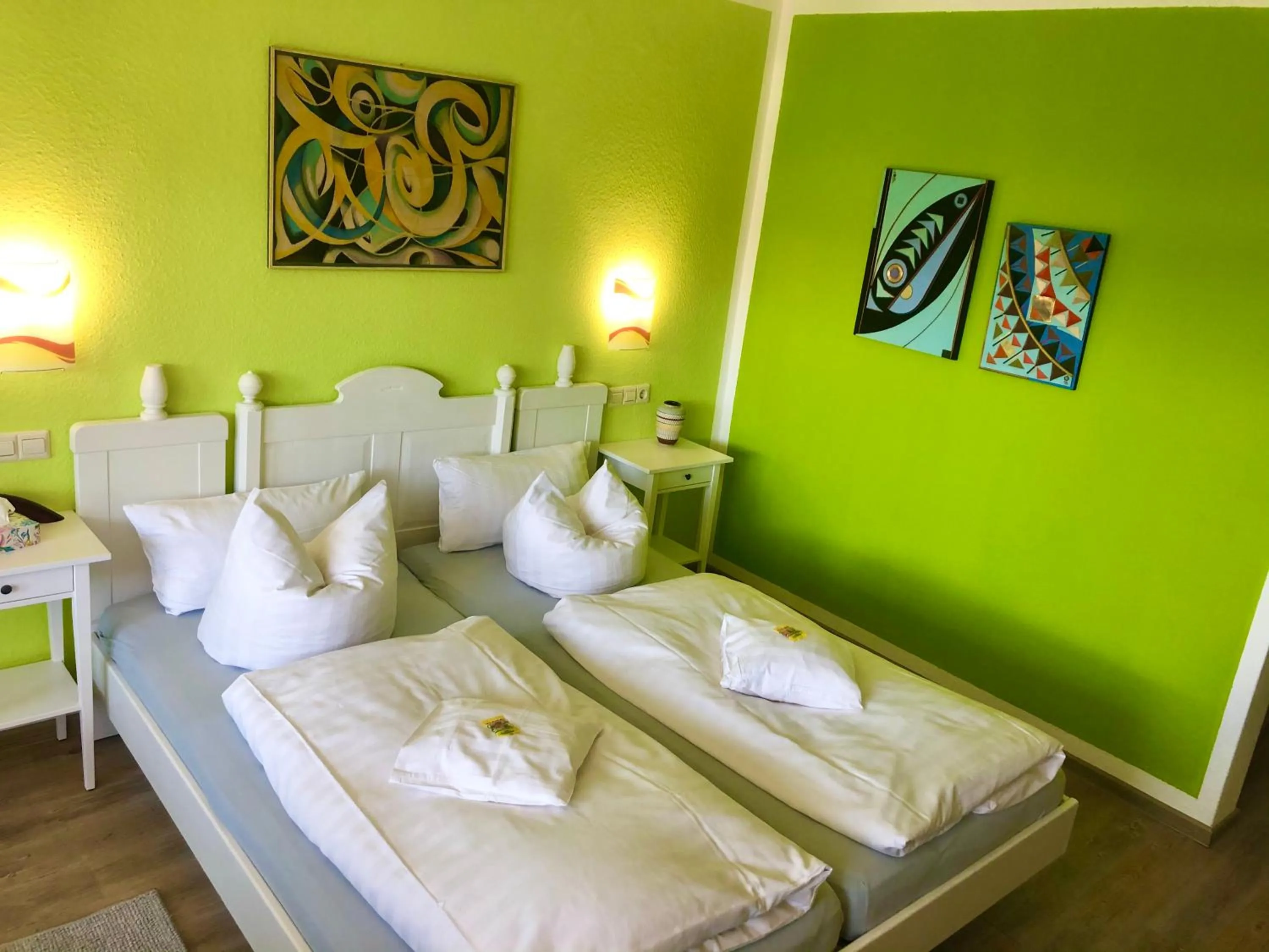 Bed in Haus am Kurpark