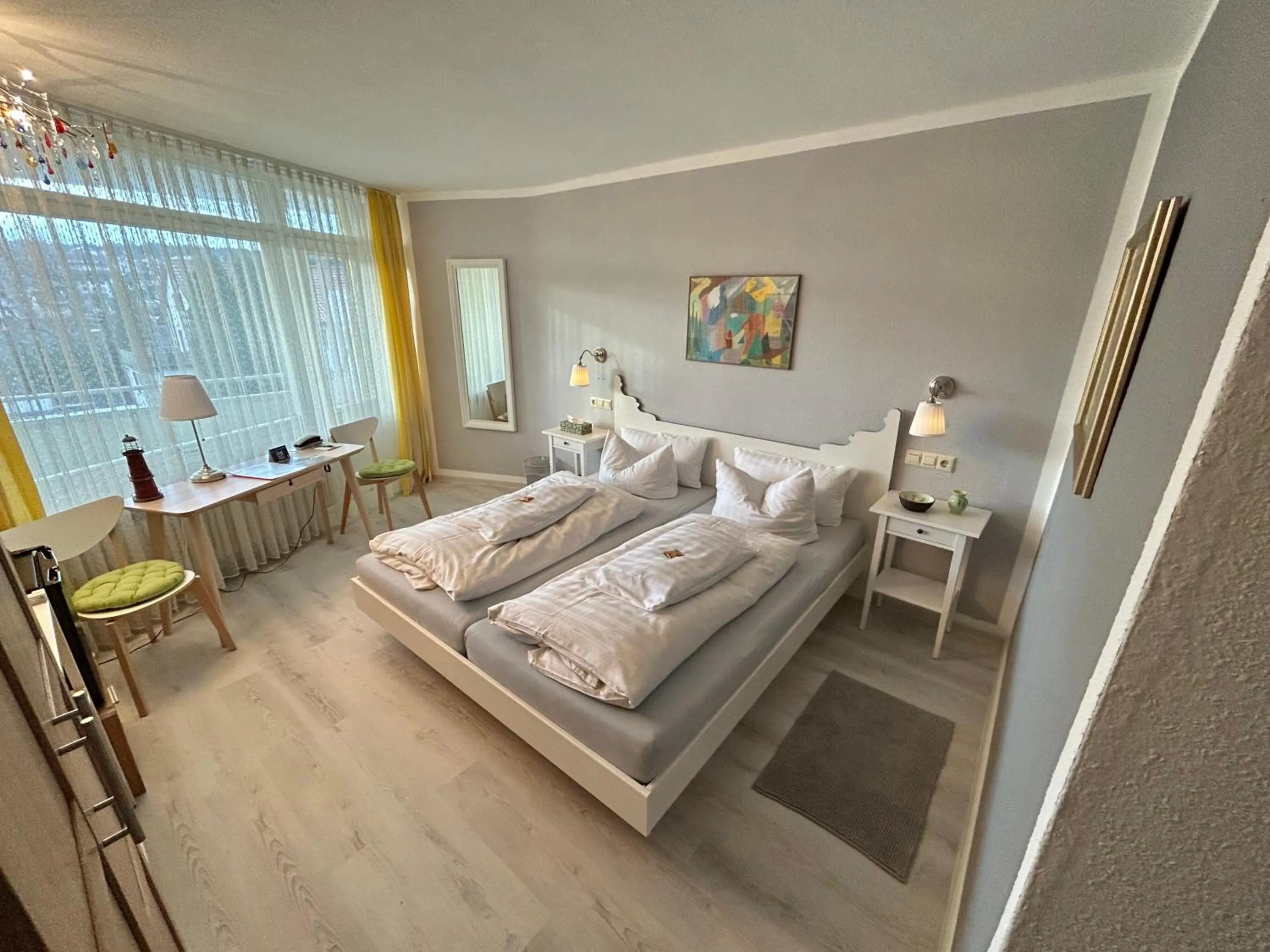 Photo of the whole room, Bed in Haus am Kurpark