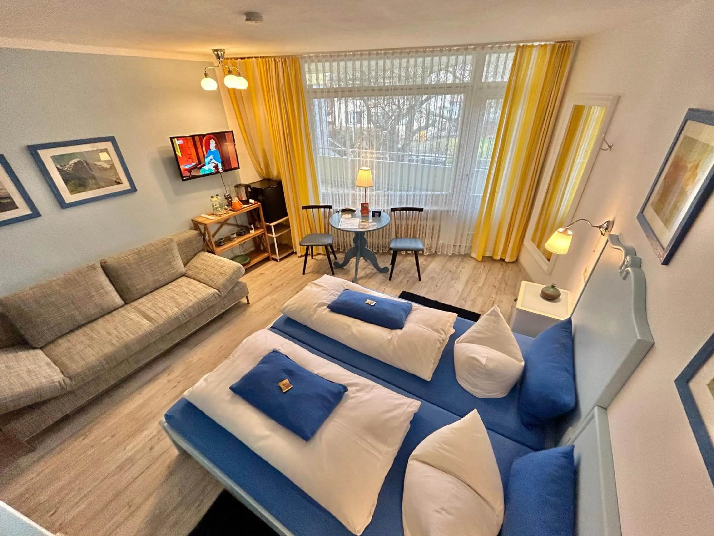 TV and multimedia, Bed in Haus am Kurpark