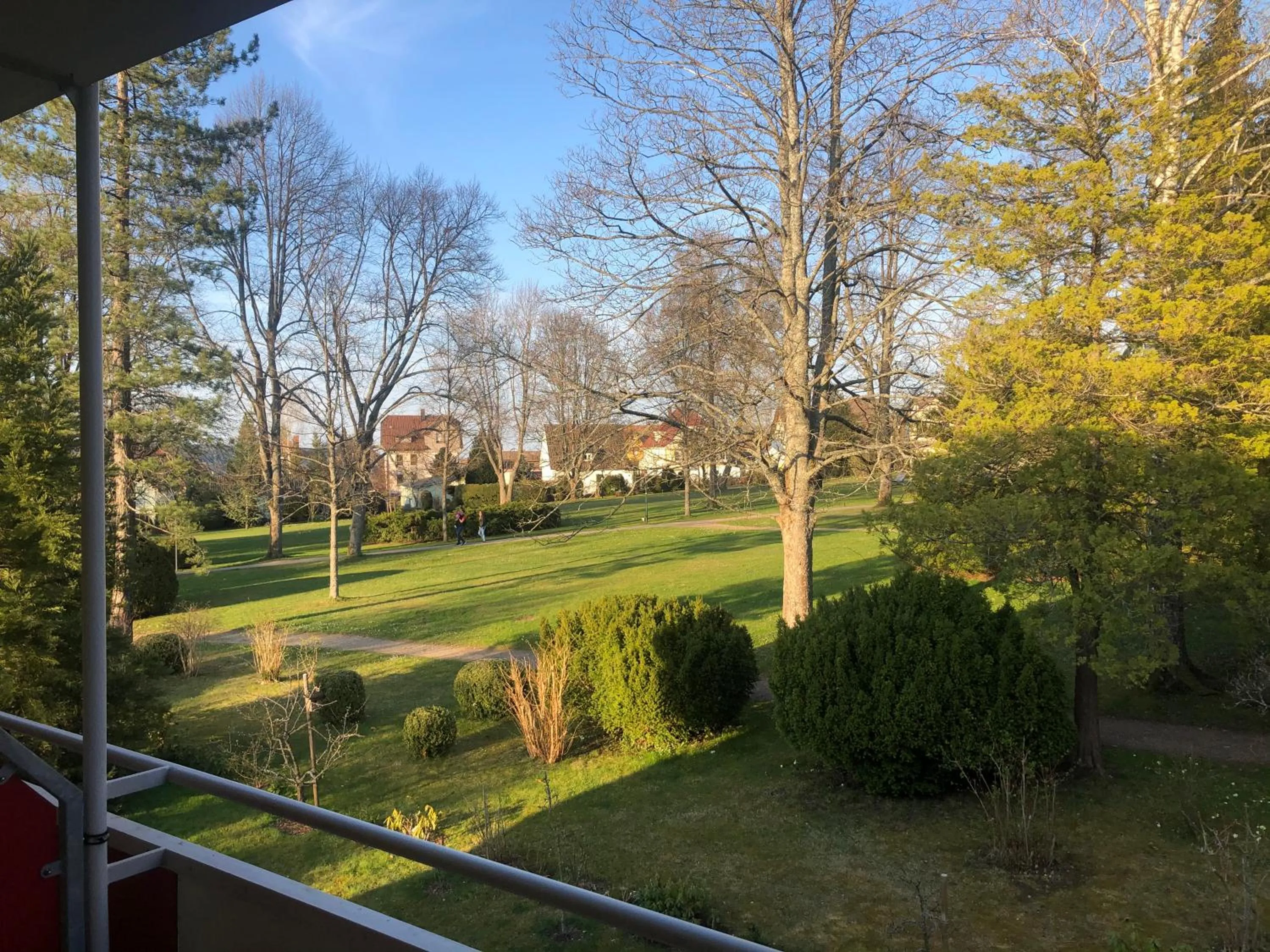 Garden view in Haus am Kurpark