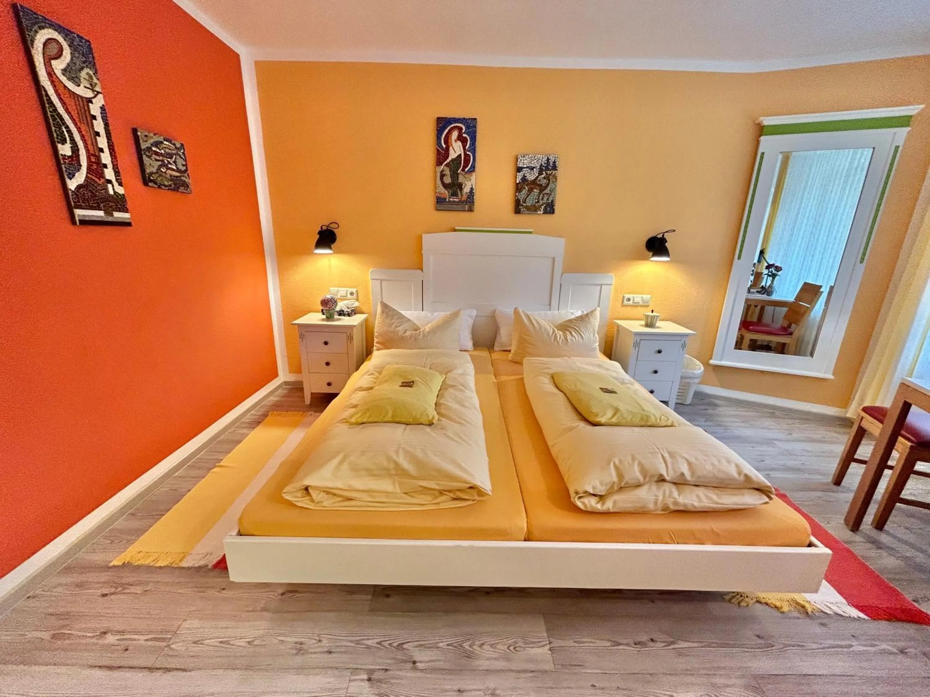 Photo of the whole room, Bed in Haus am Kurpark