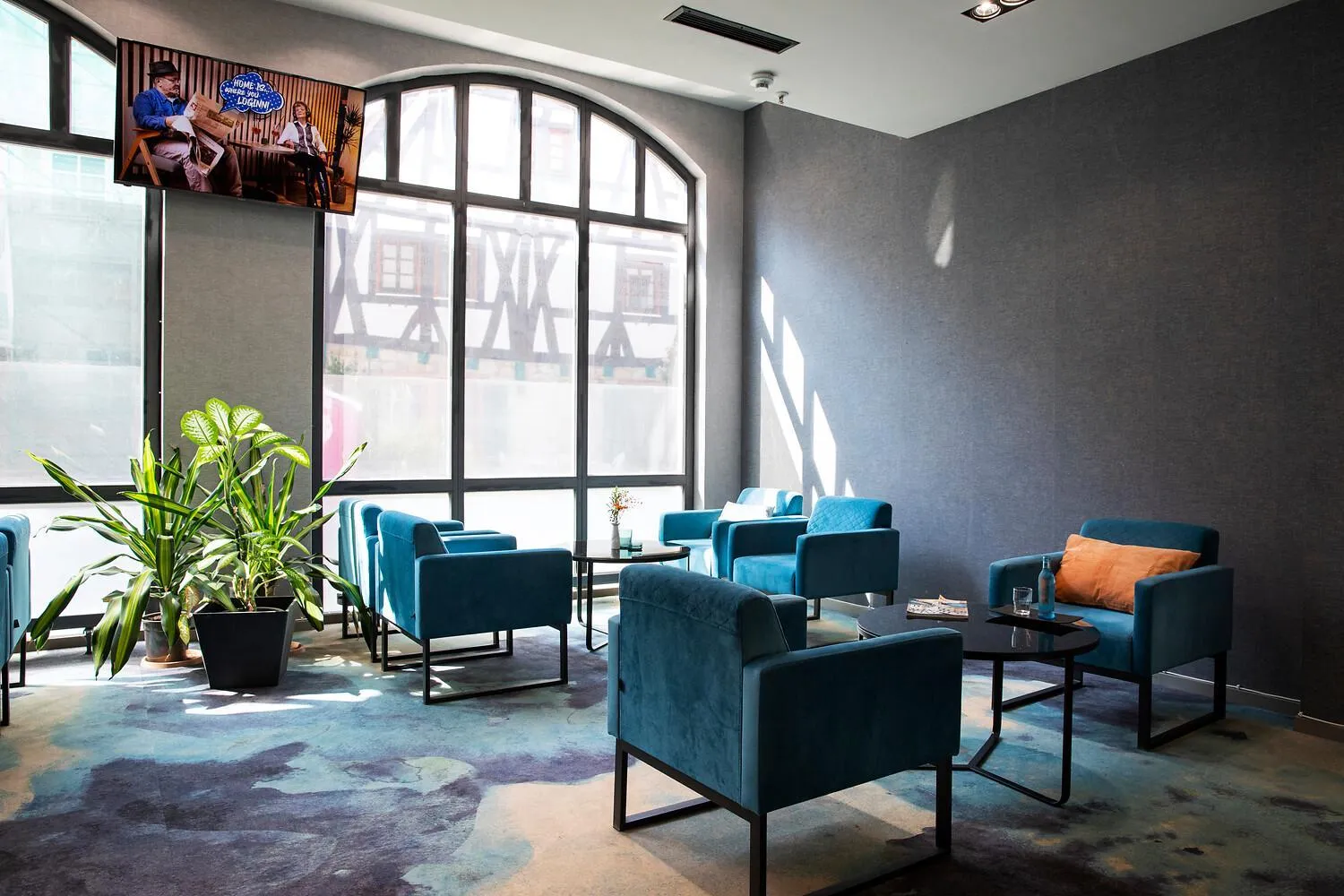 Lobby or reception in ACHAT Hotel Heppenheim