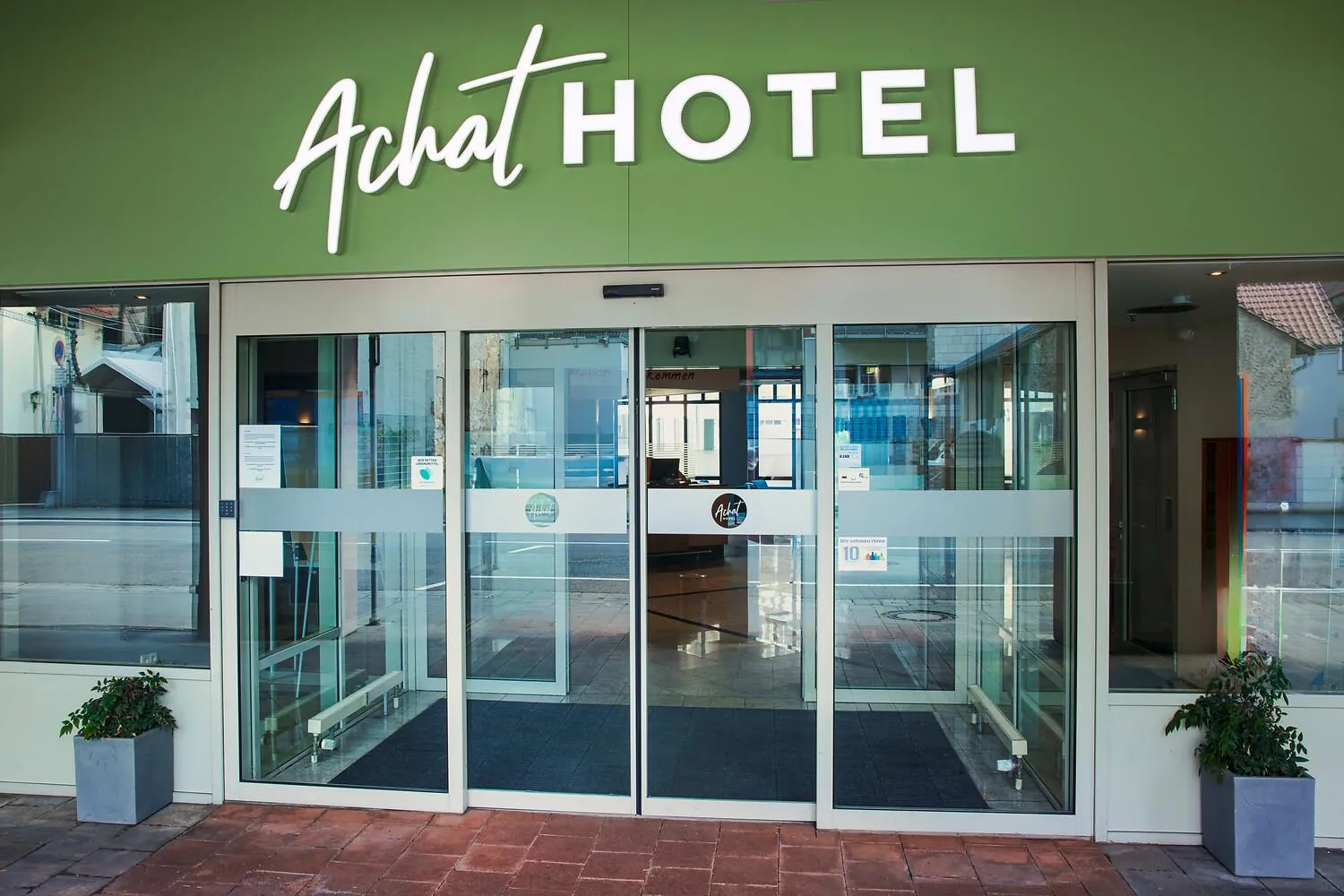 Facade/entrance in ACHAT Hotel Heppenheim