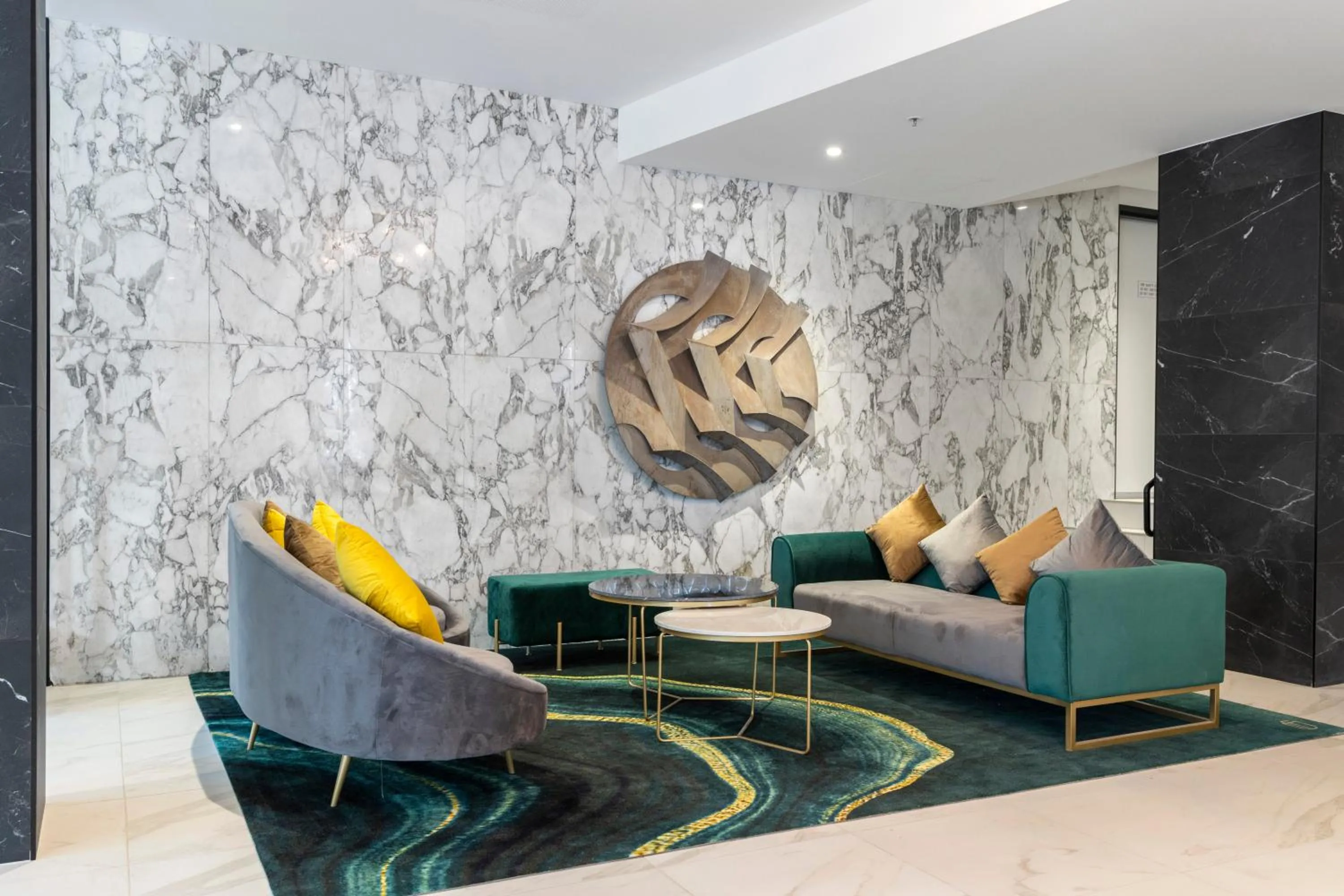 Lobby or reception in Hobart City Apartments