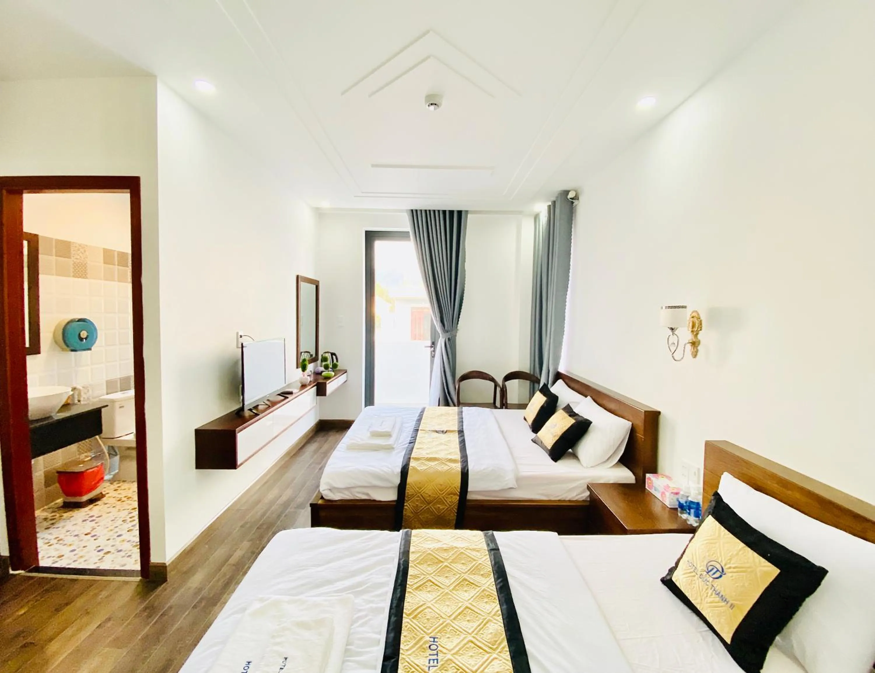 Bed in HOTEL ĐỨC THÀNH 2