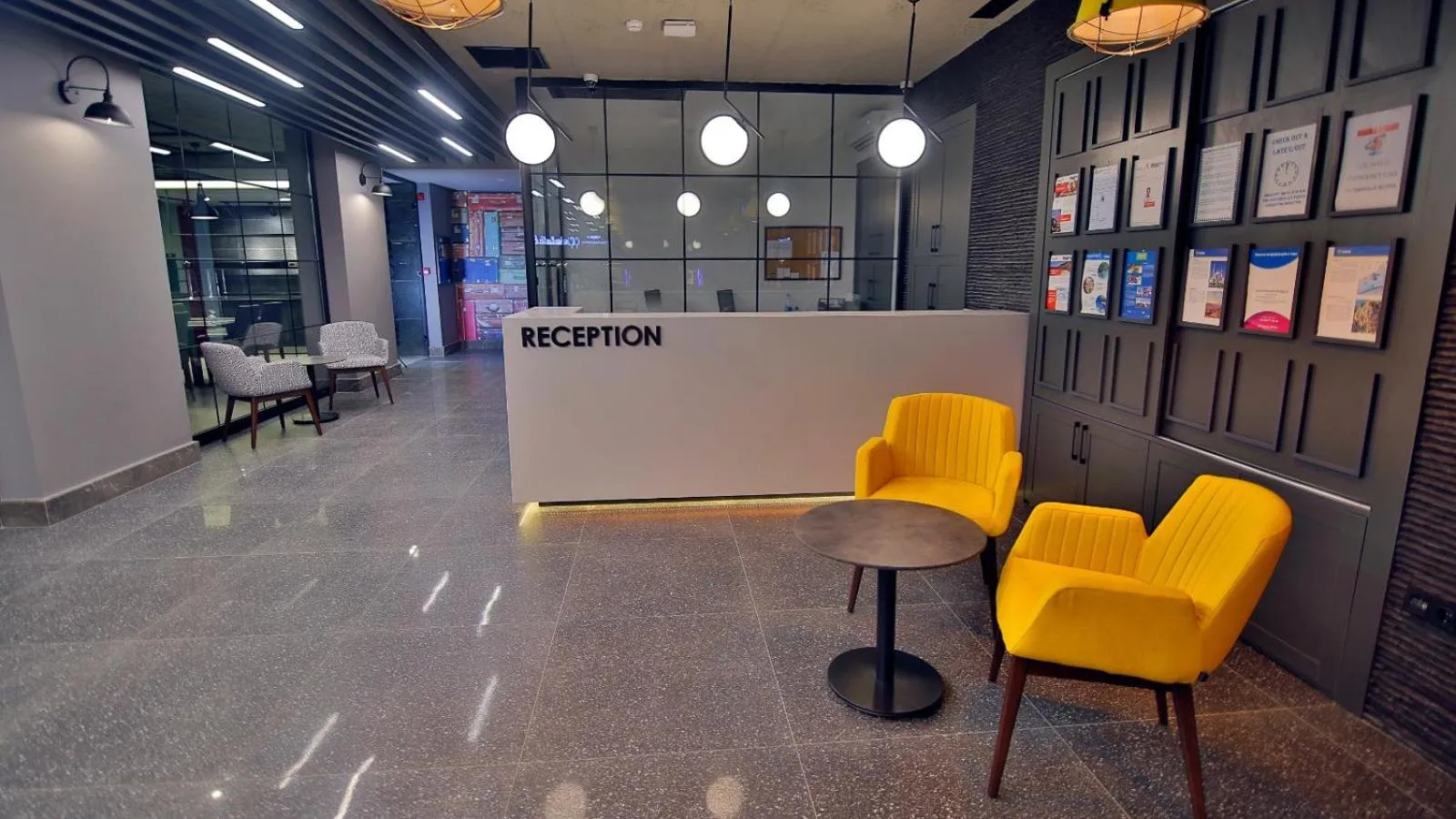 Seating area in Ramira Joy Hotel