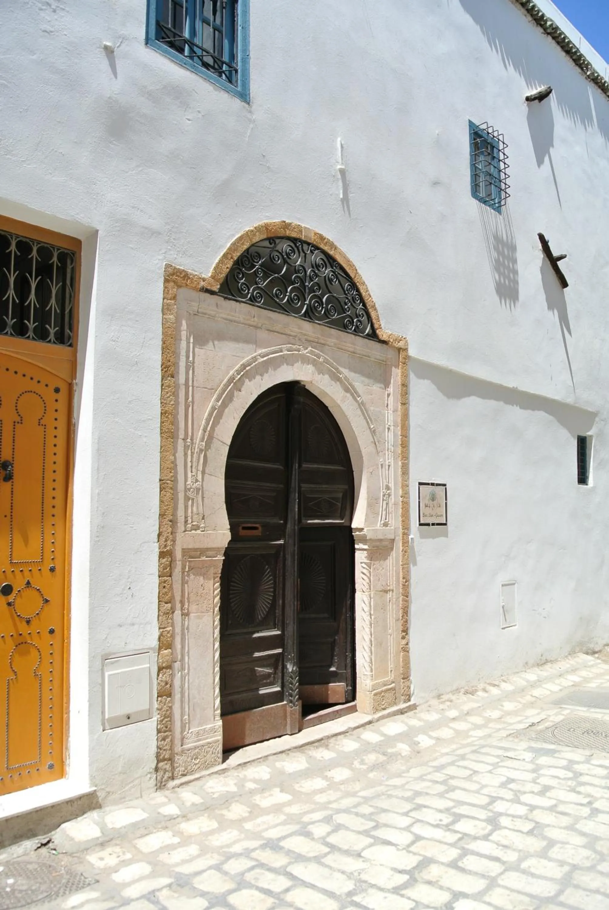 Facade/entrance in Dar Ben Gacem