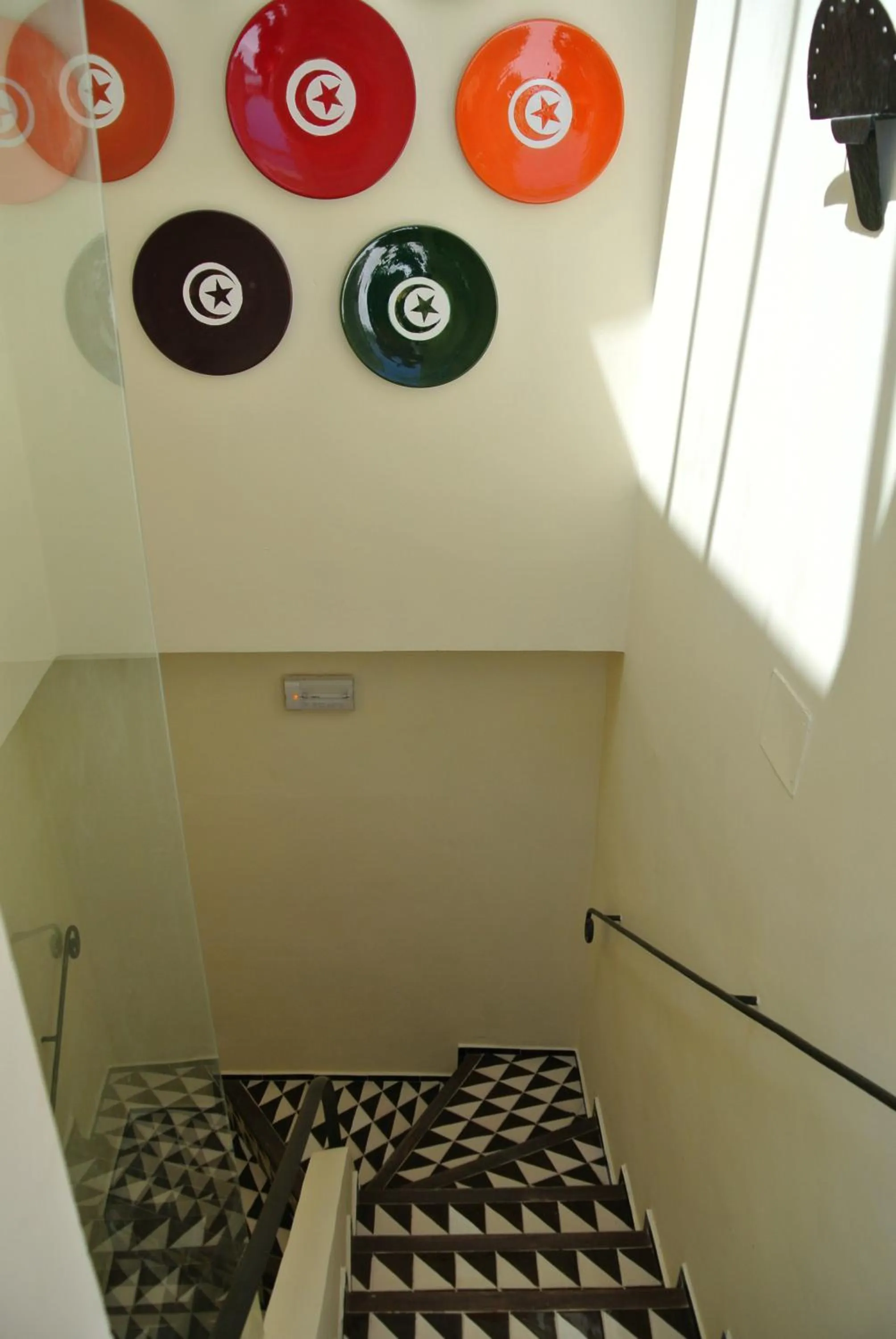 Decorative detail in Dar Ben Gacem