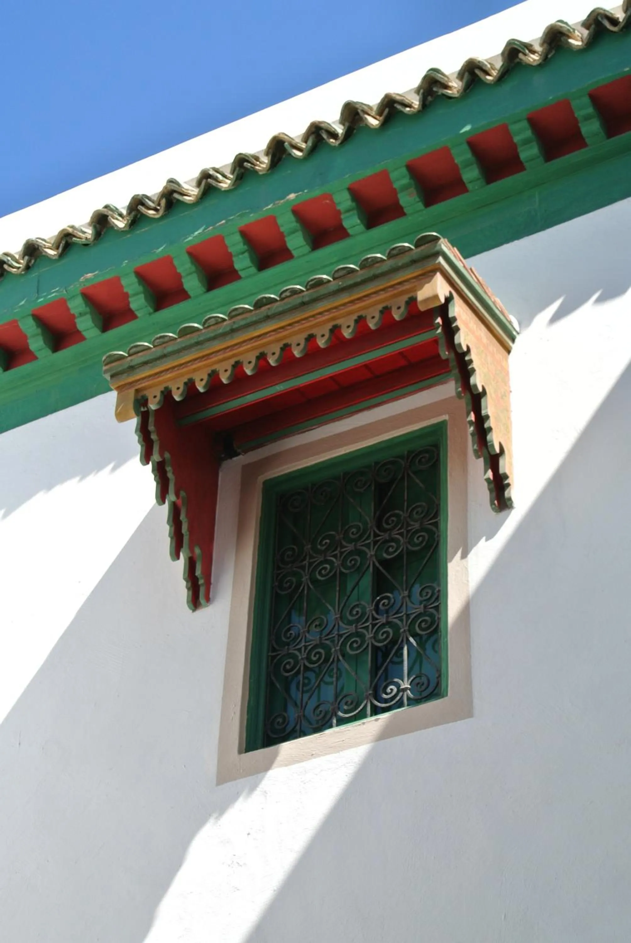 Decorative detail in Dar Ben Gacem