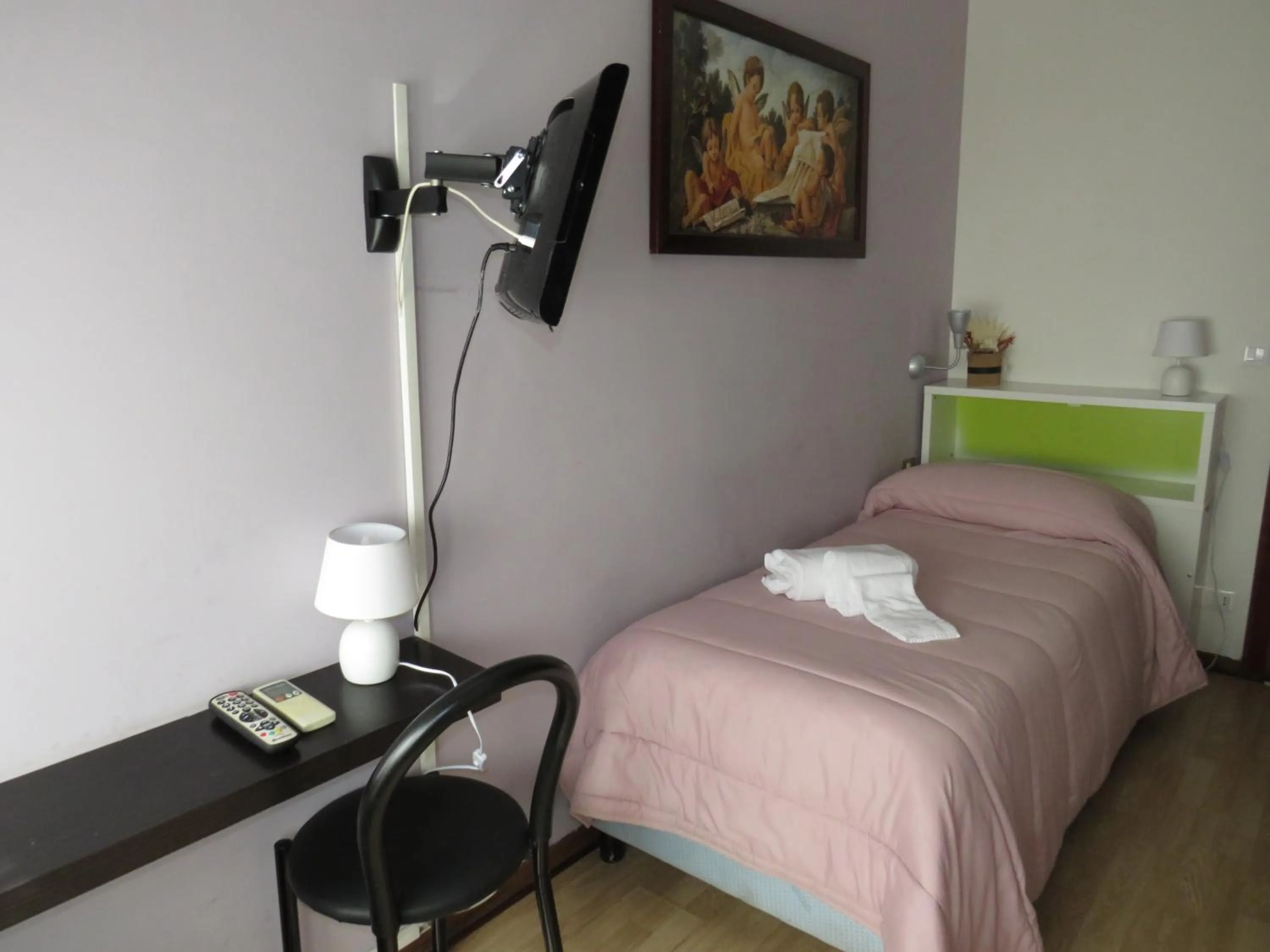 Bed in Hotel San Michele