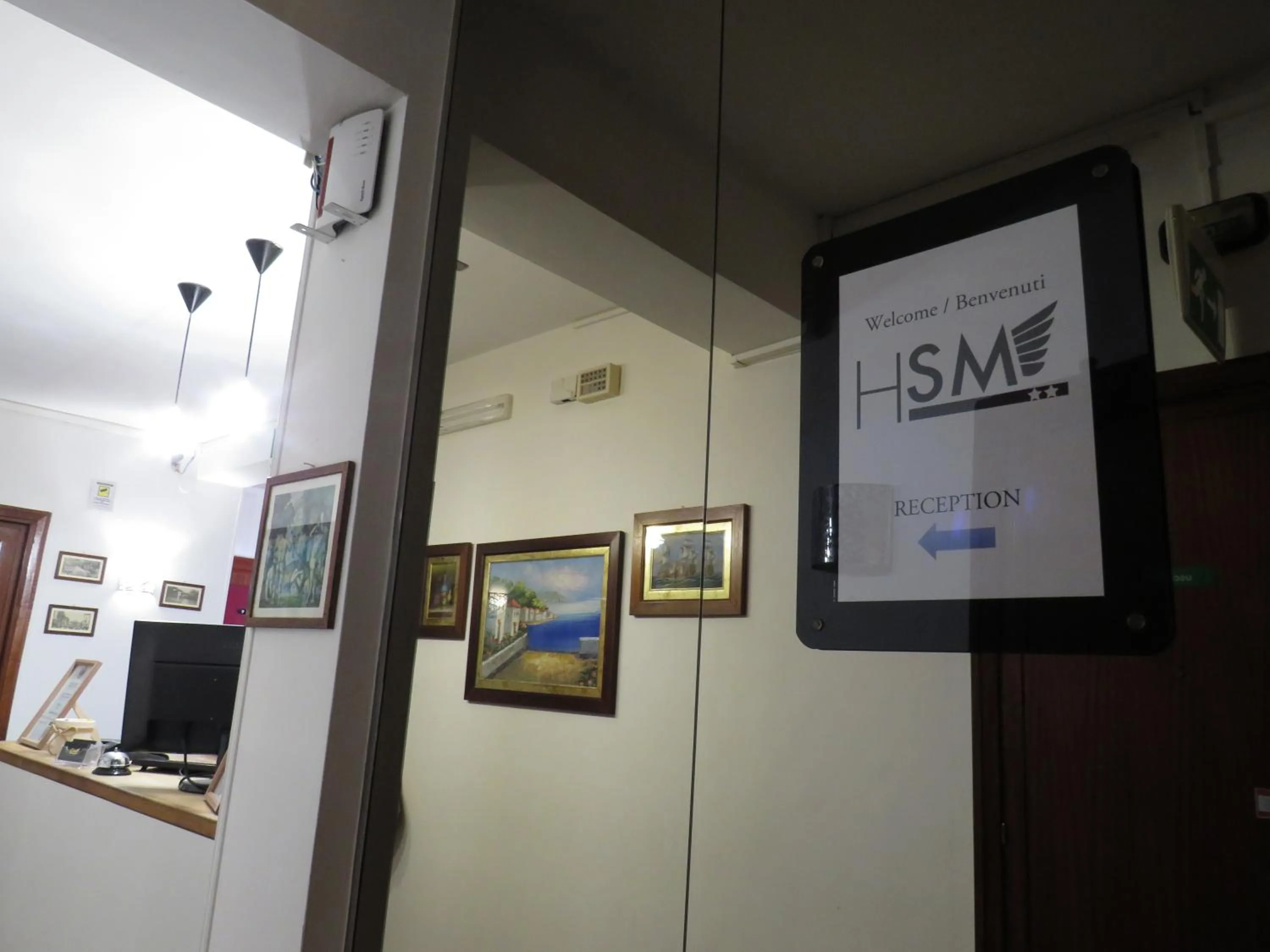 Property logo or sign in Hotel San Michele