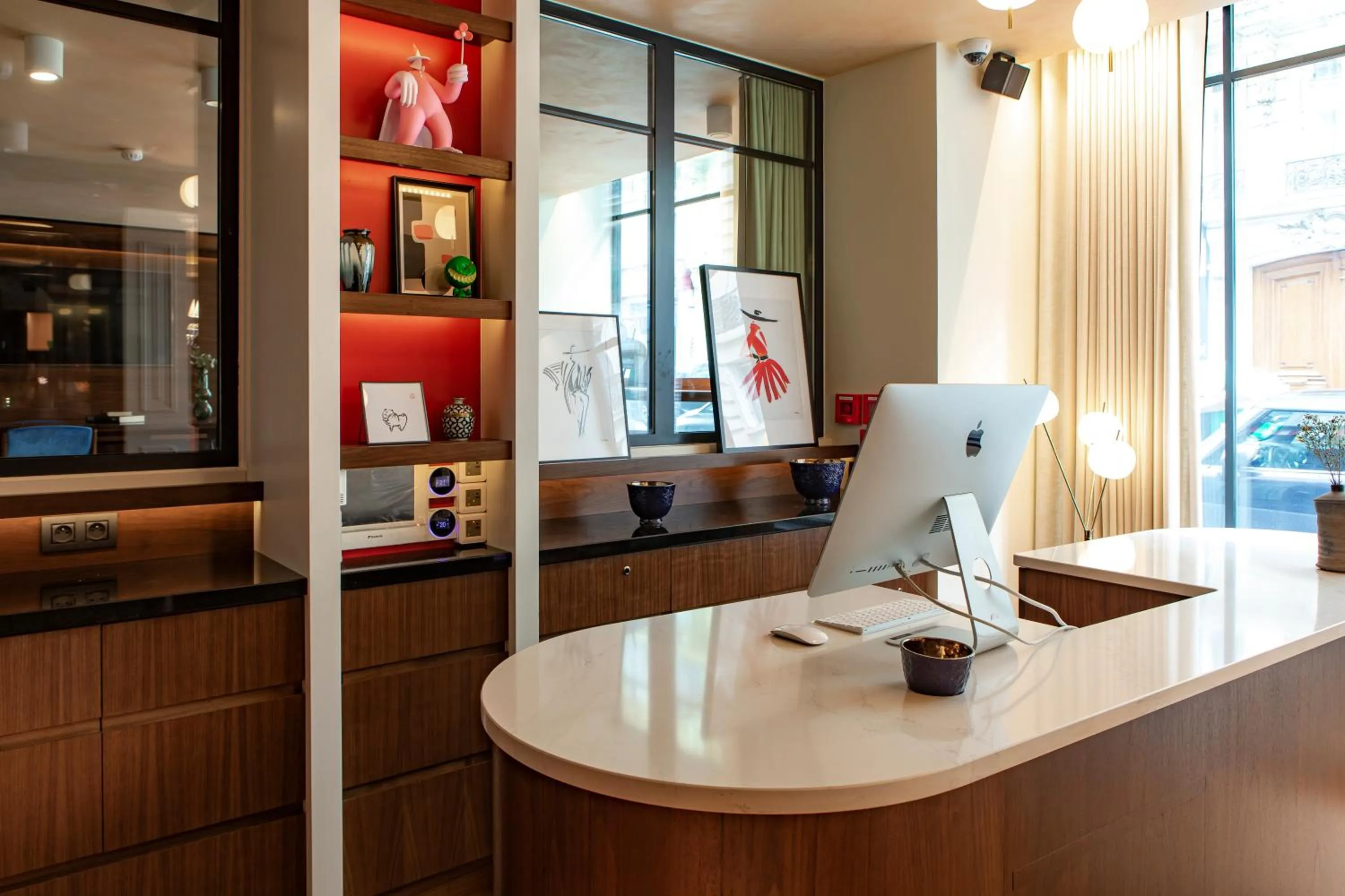 Lobby or reception in Maison Mère