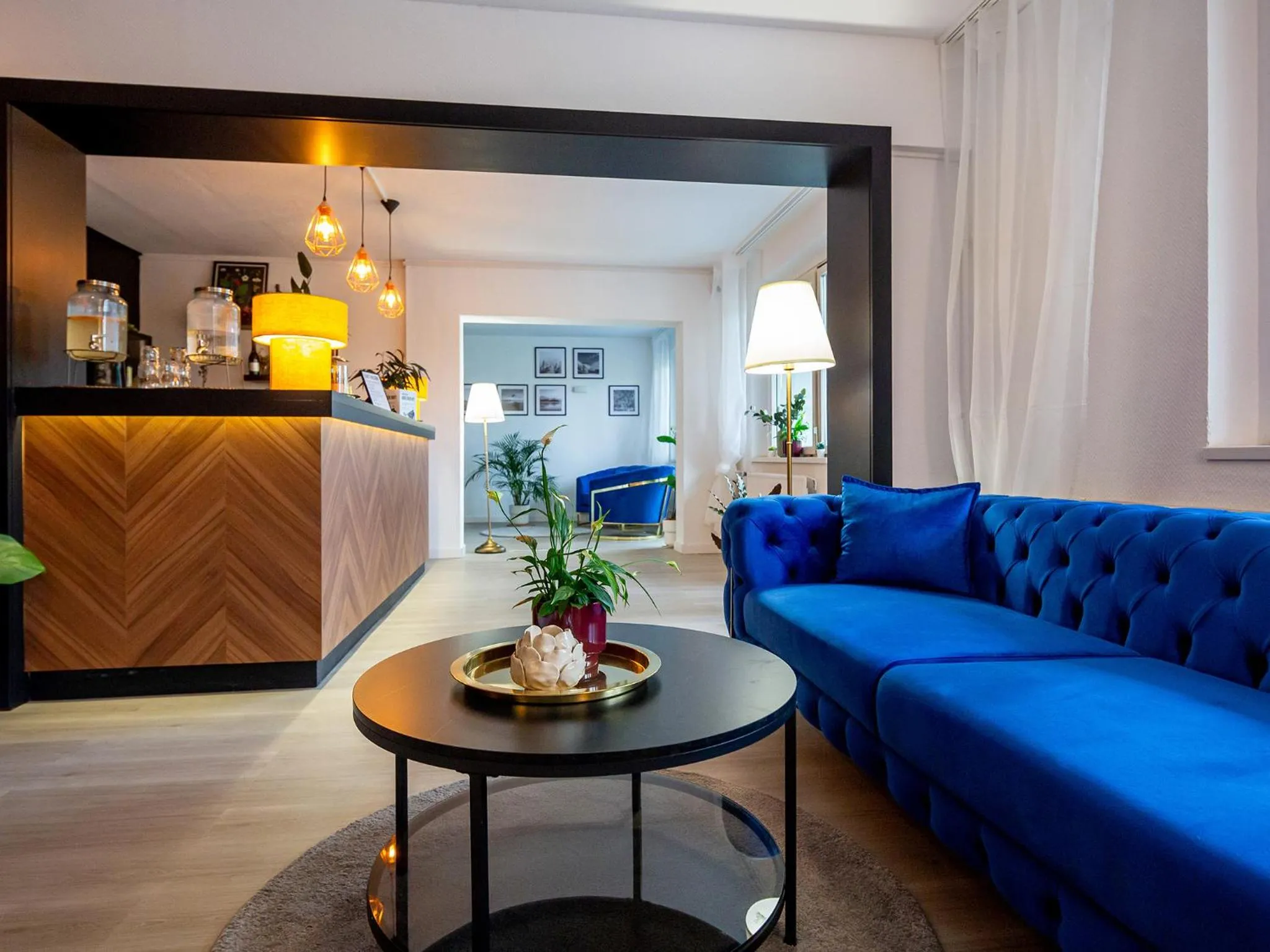 Lobby or reception in DORMERO Hotel Weimar