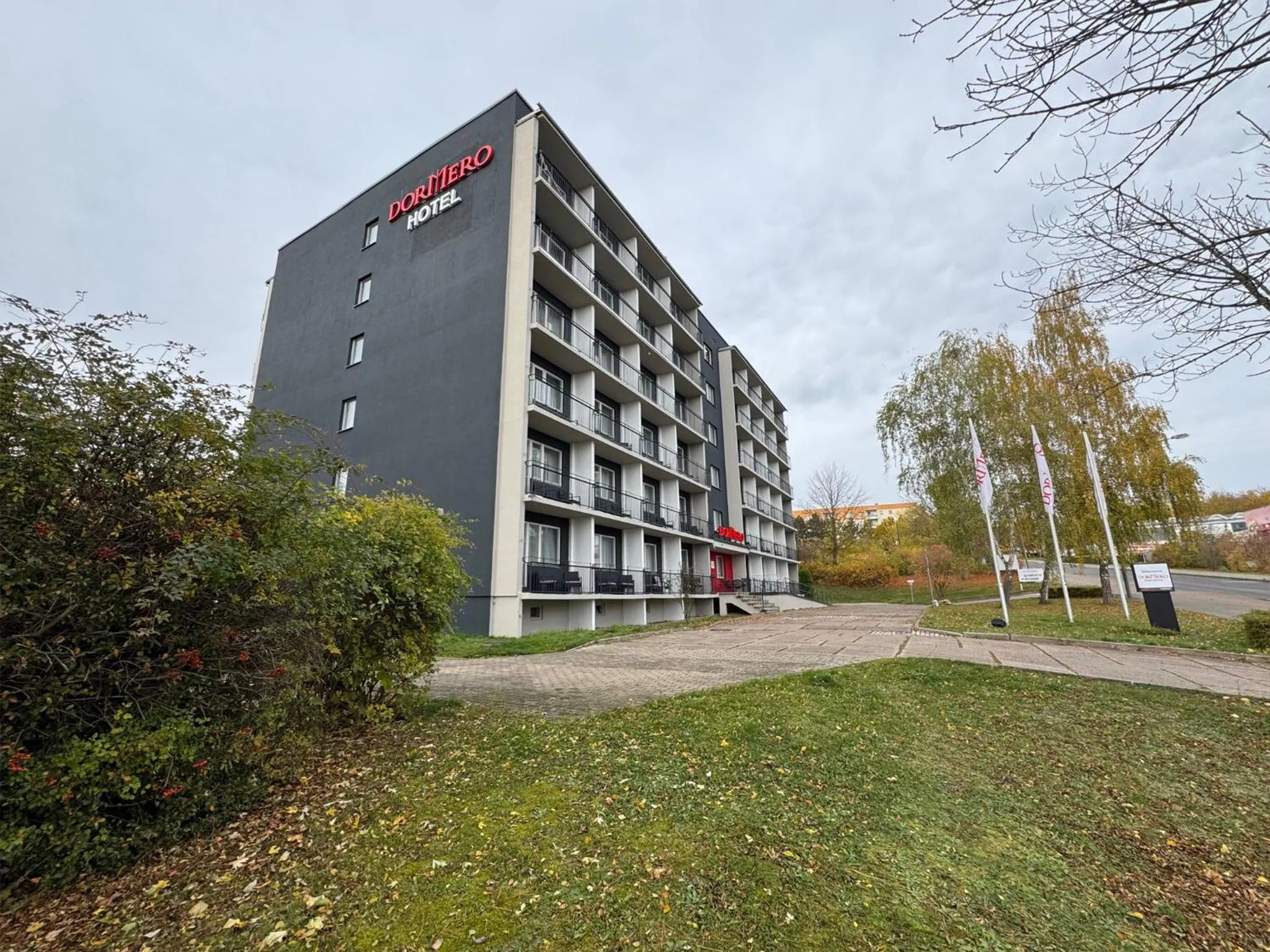 Property building in DORMERO Hotel Weimar