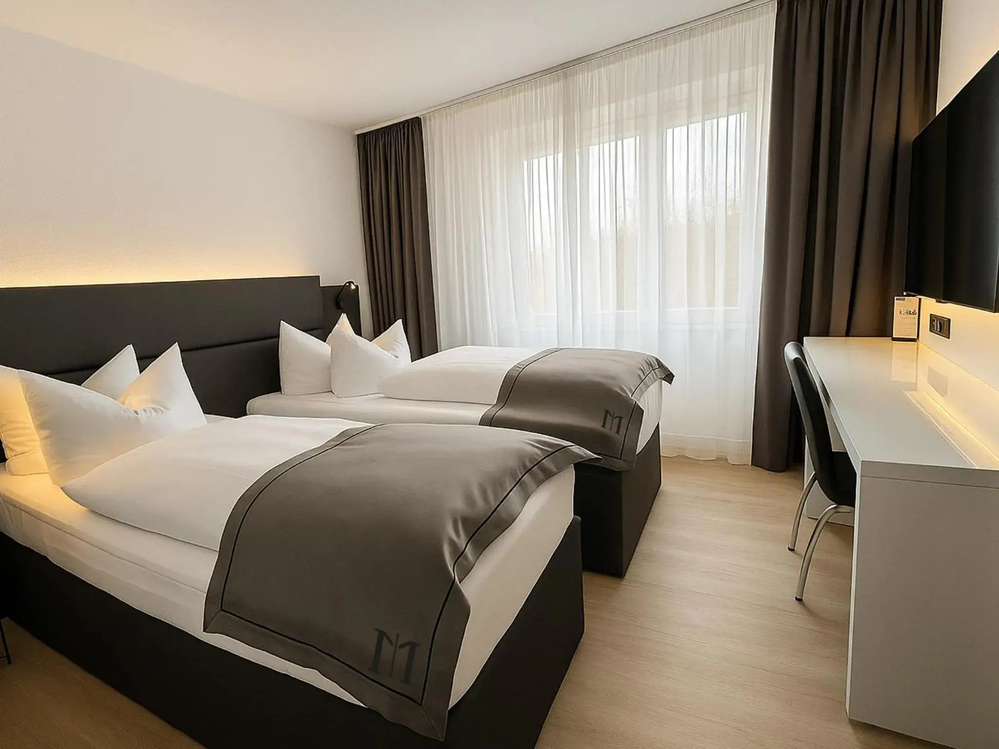 Twin Room in DORMERO Hotel Weimar Twin Room in DORMERO Hotel Weimar