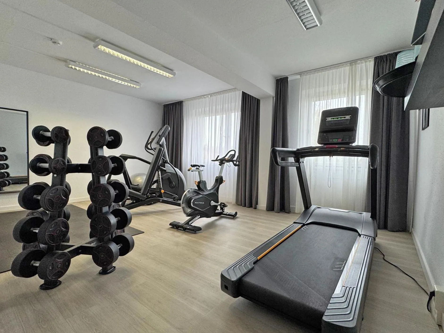 Fitness centre/facilities in DORMERO Hotel Weimar