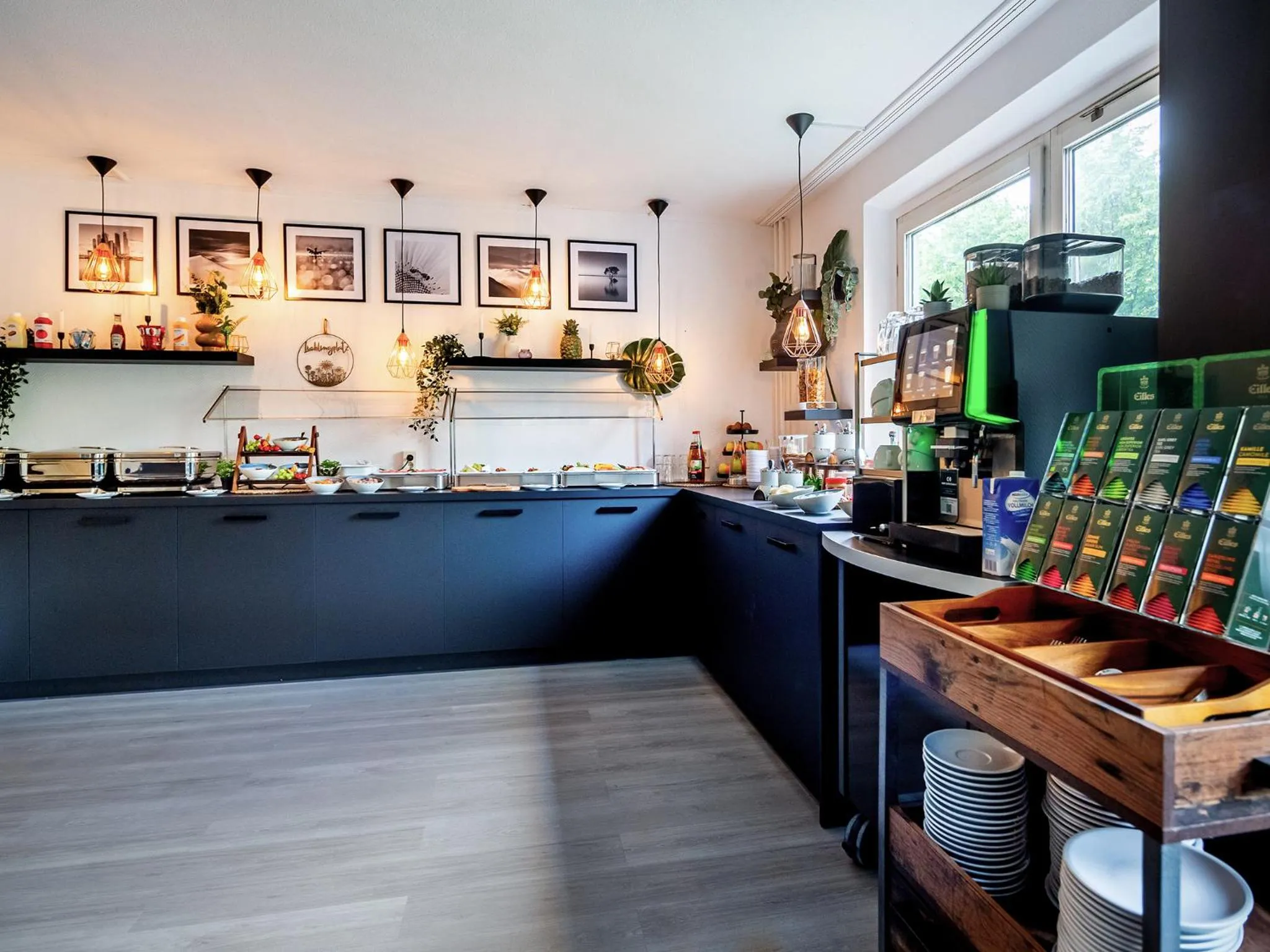 Buffet breakfast in DORMERO Hotel Weimar